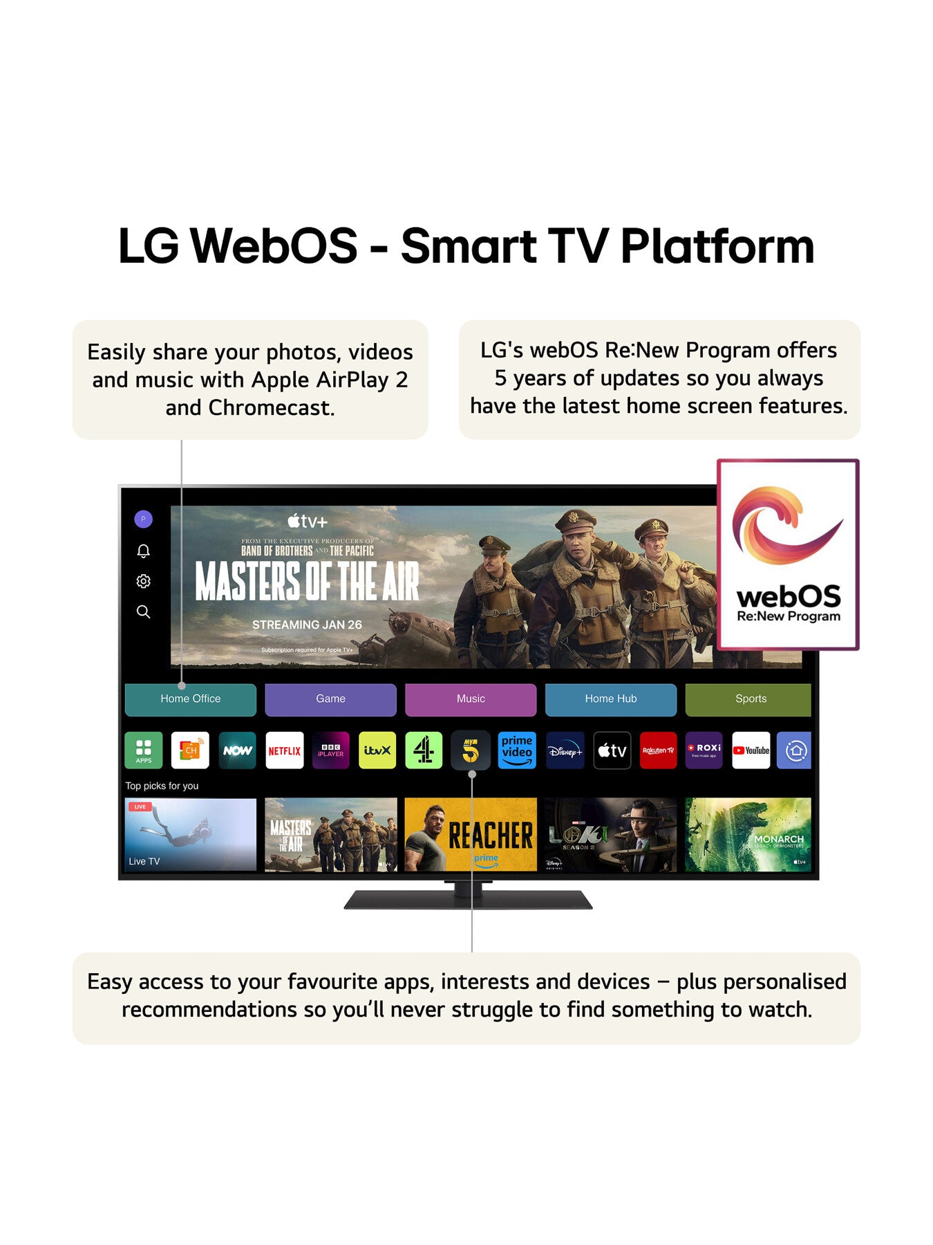 OLED Evo G46 55 Inch 4K Ultra HD Smart TV 2024