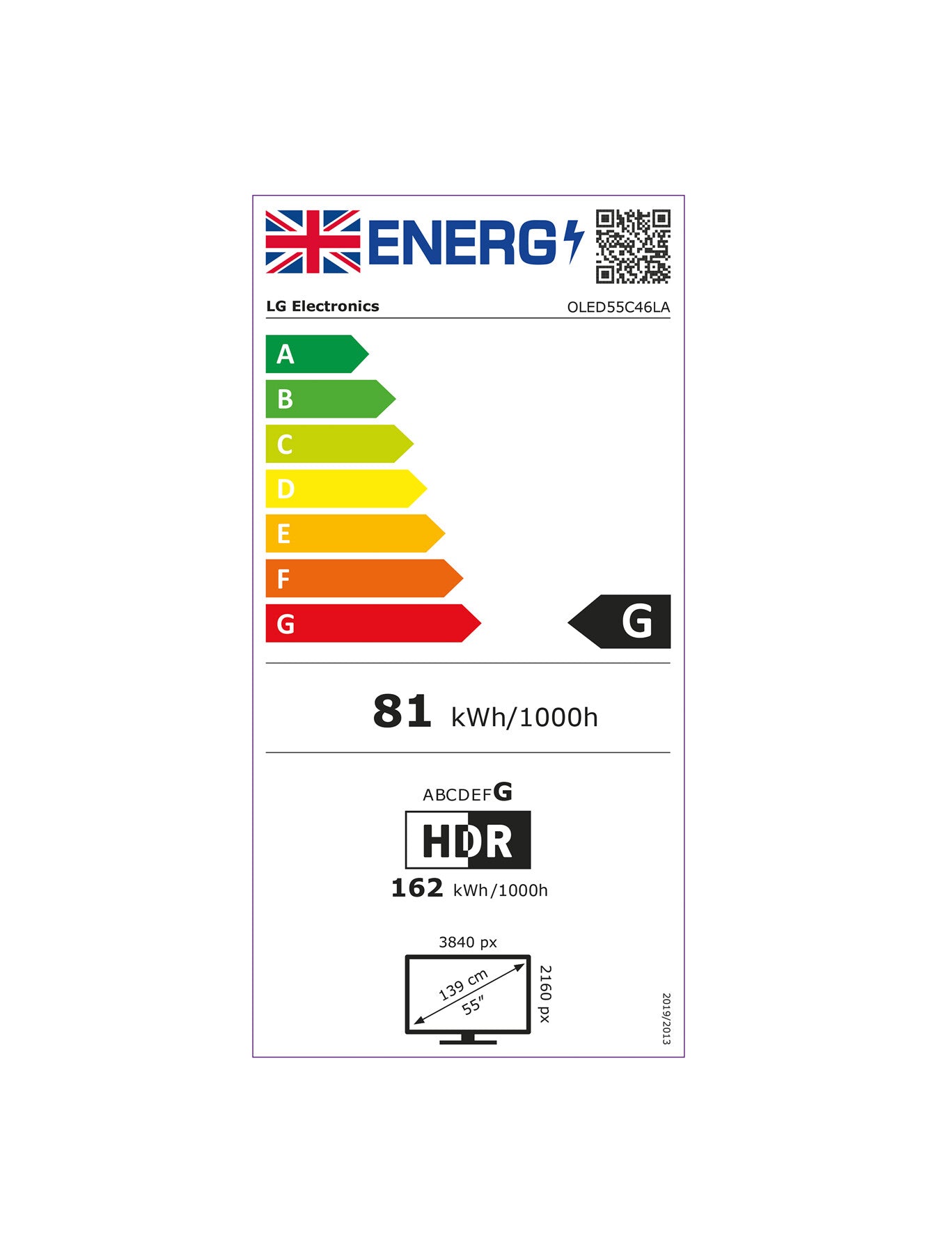 OLED Evo C46 55 inch 4K Ultra HD Smart TV 2024