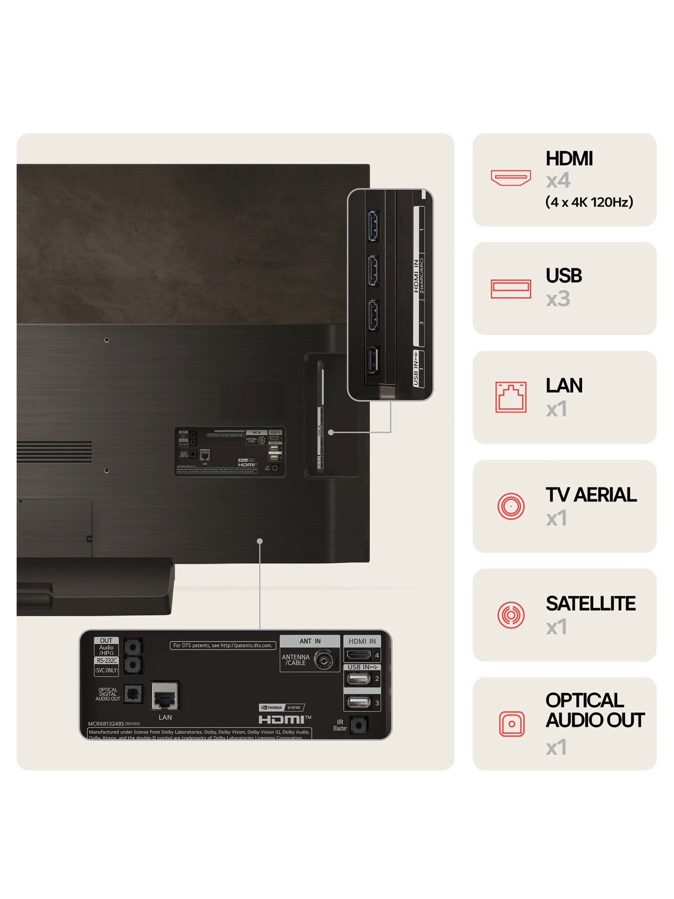 OLED Evo C46 48 inch 4K Ultra HD Smart TV 2024