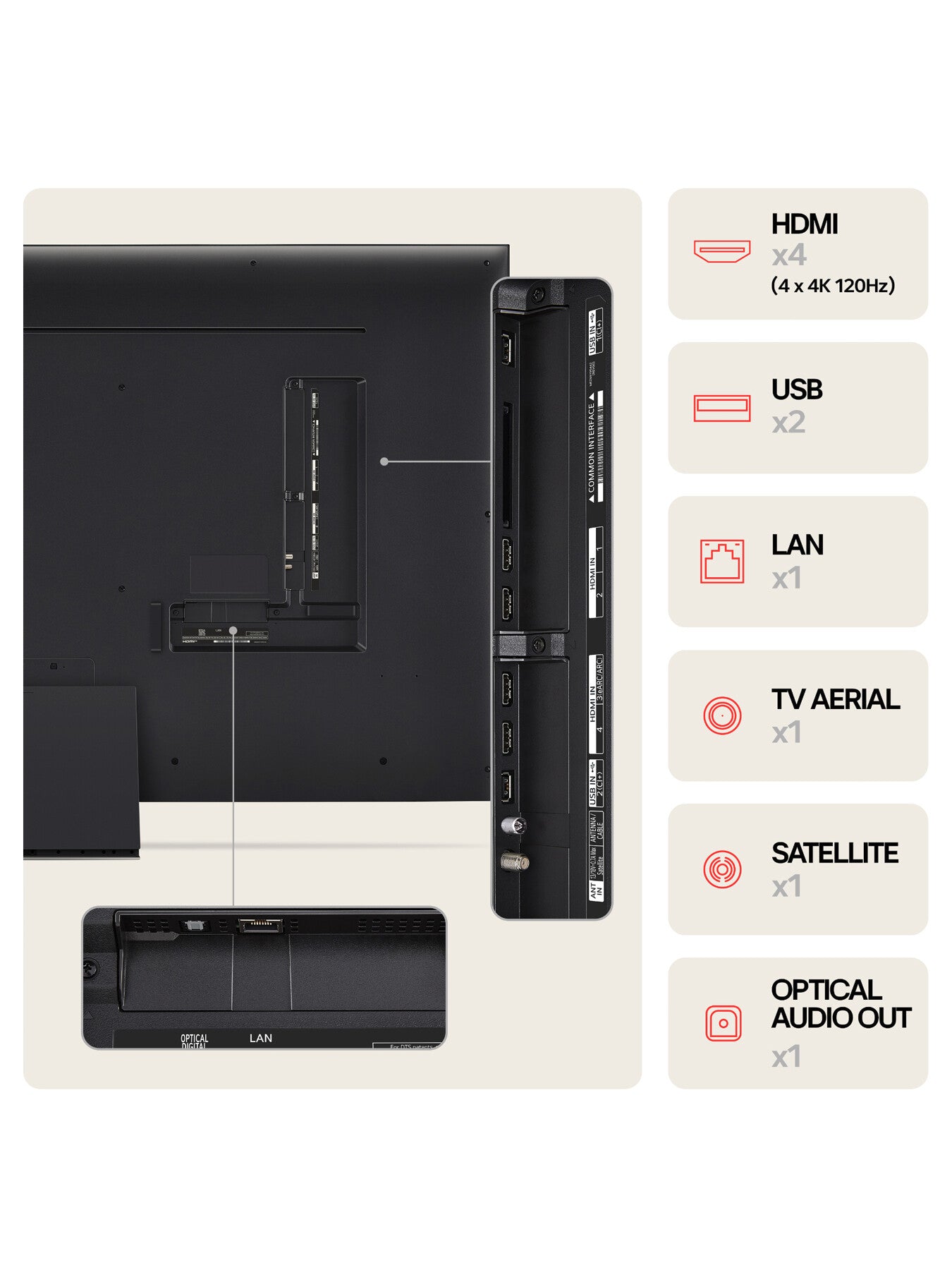 QNED87 65 Inch 4K Ultra HD Smart TV 2024