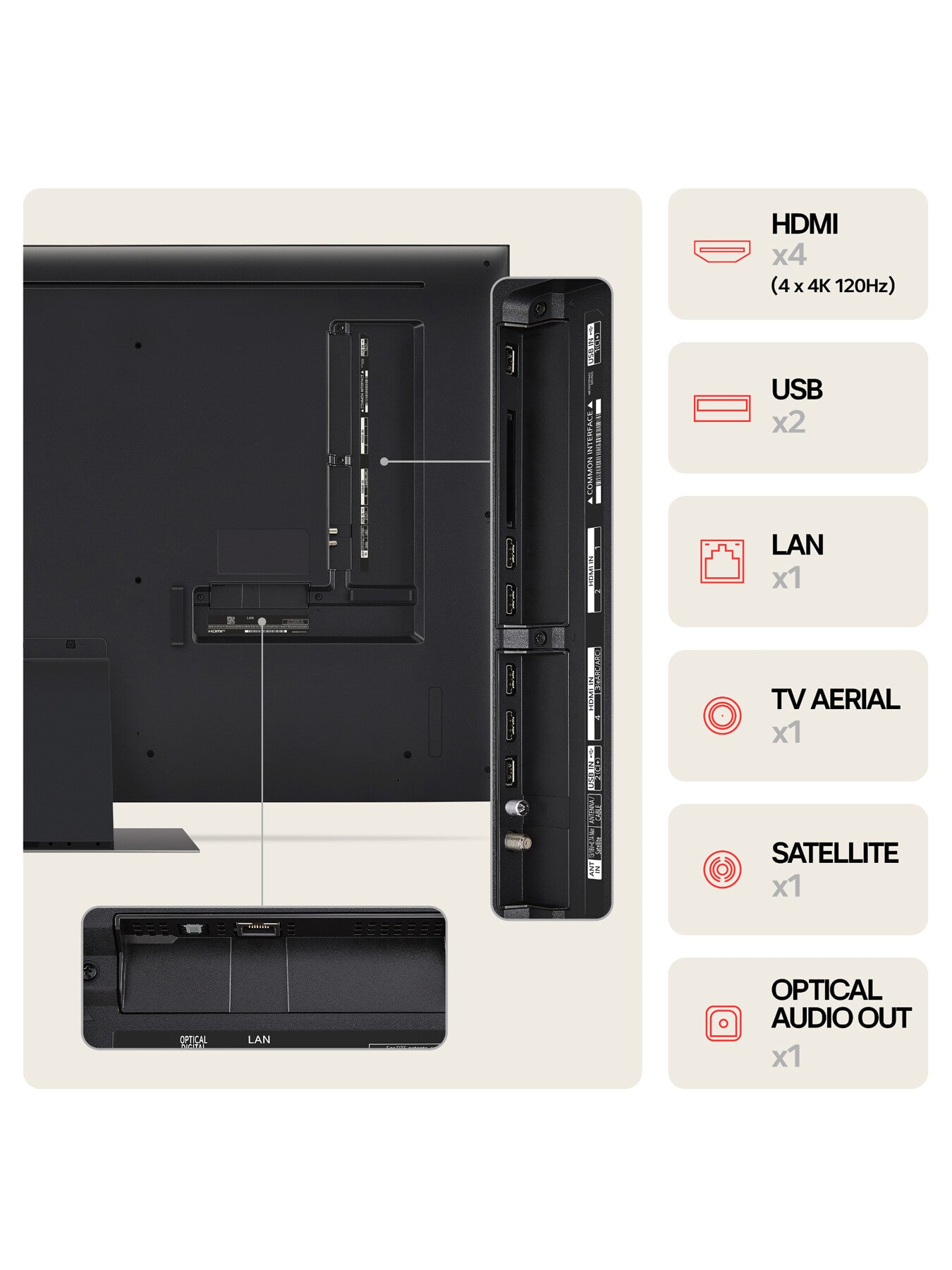 QNED87 55 Inch 4K Ultra HD Smart TV 2024