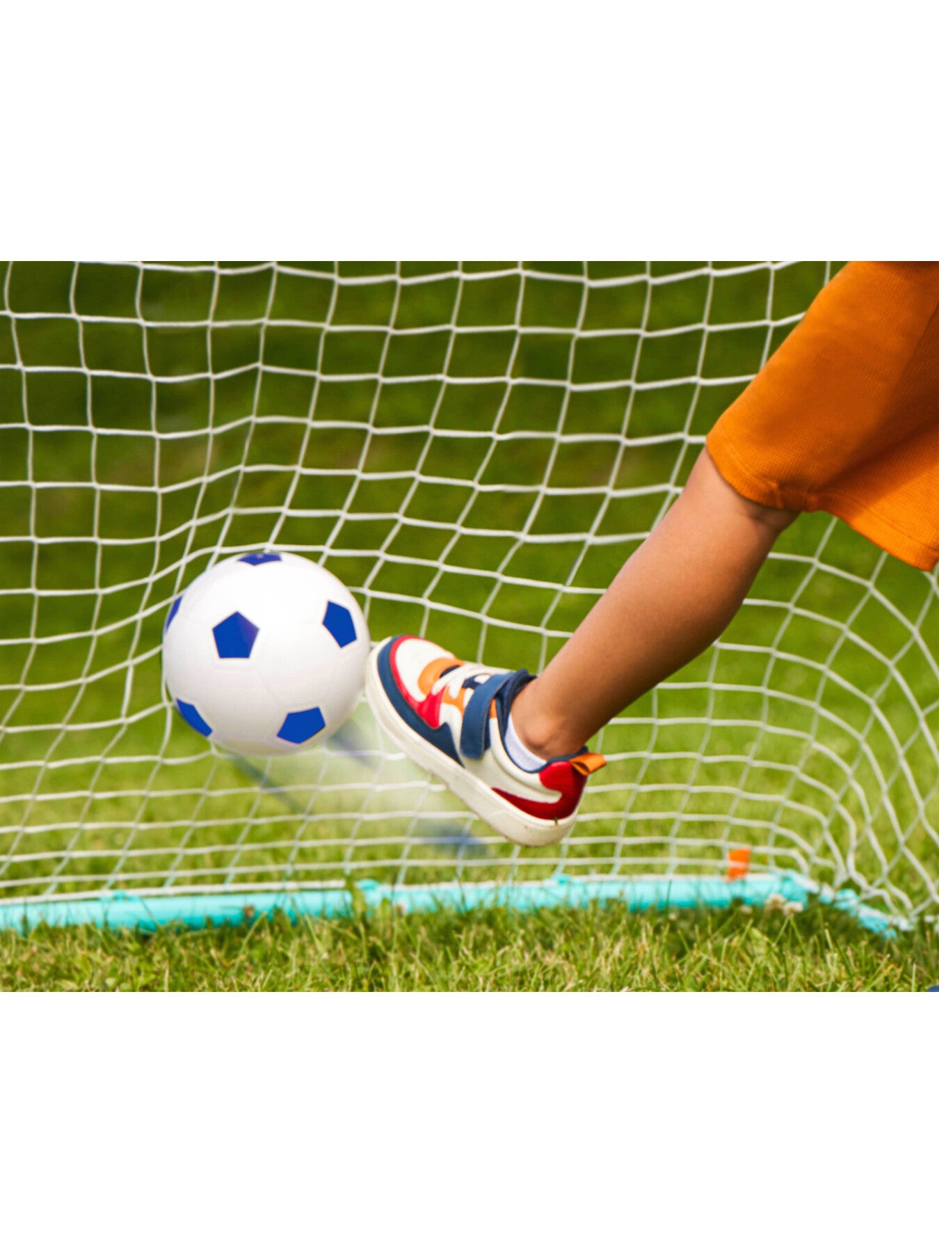 Soccer Goal Net W Ball Pump