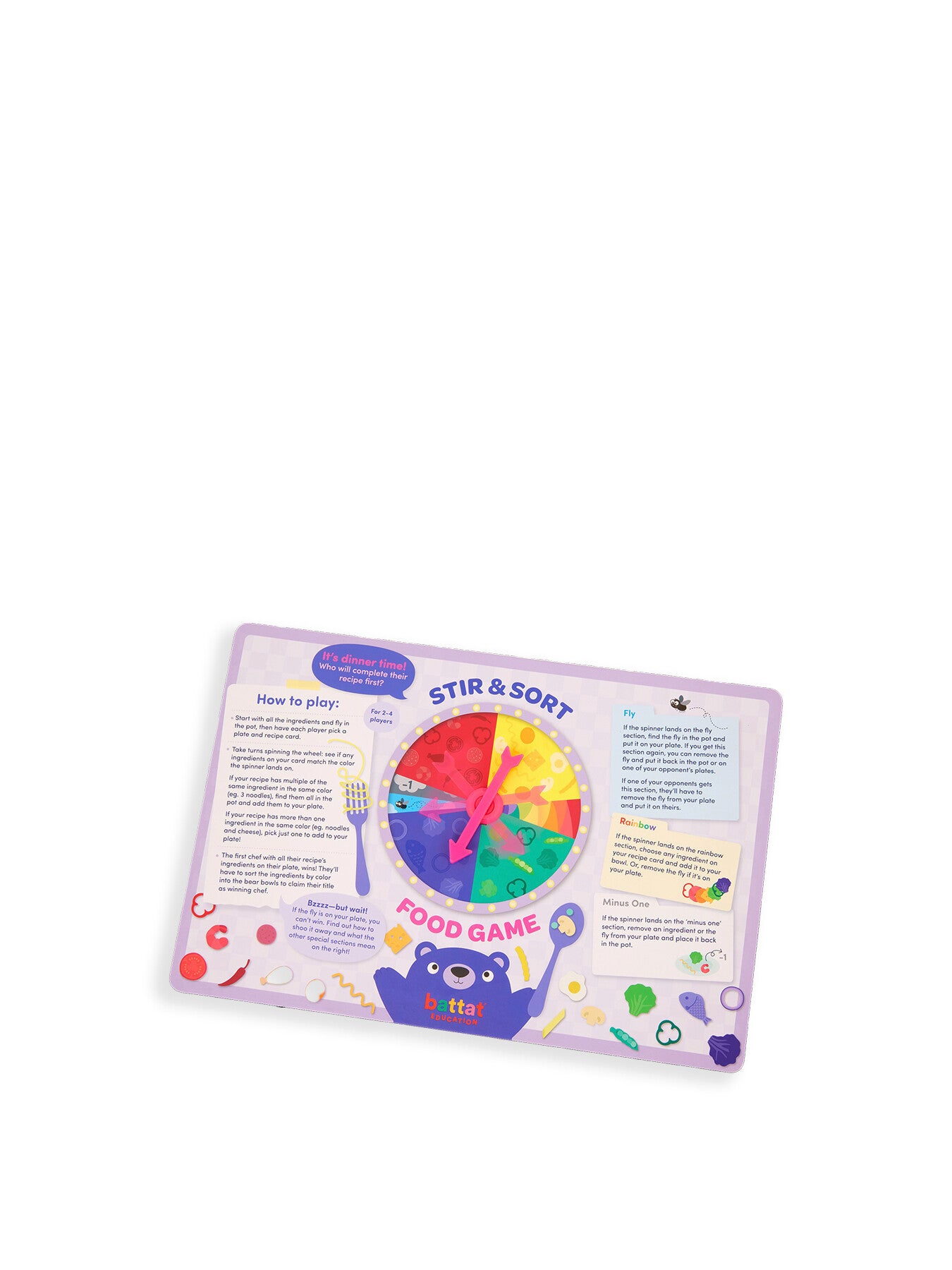 Fine Motor Food Game