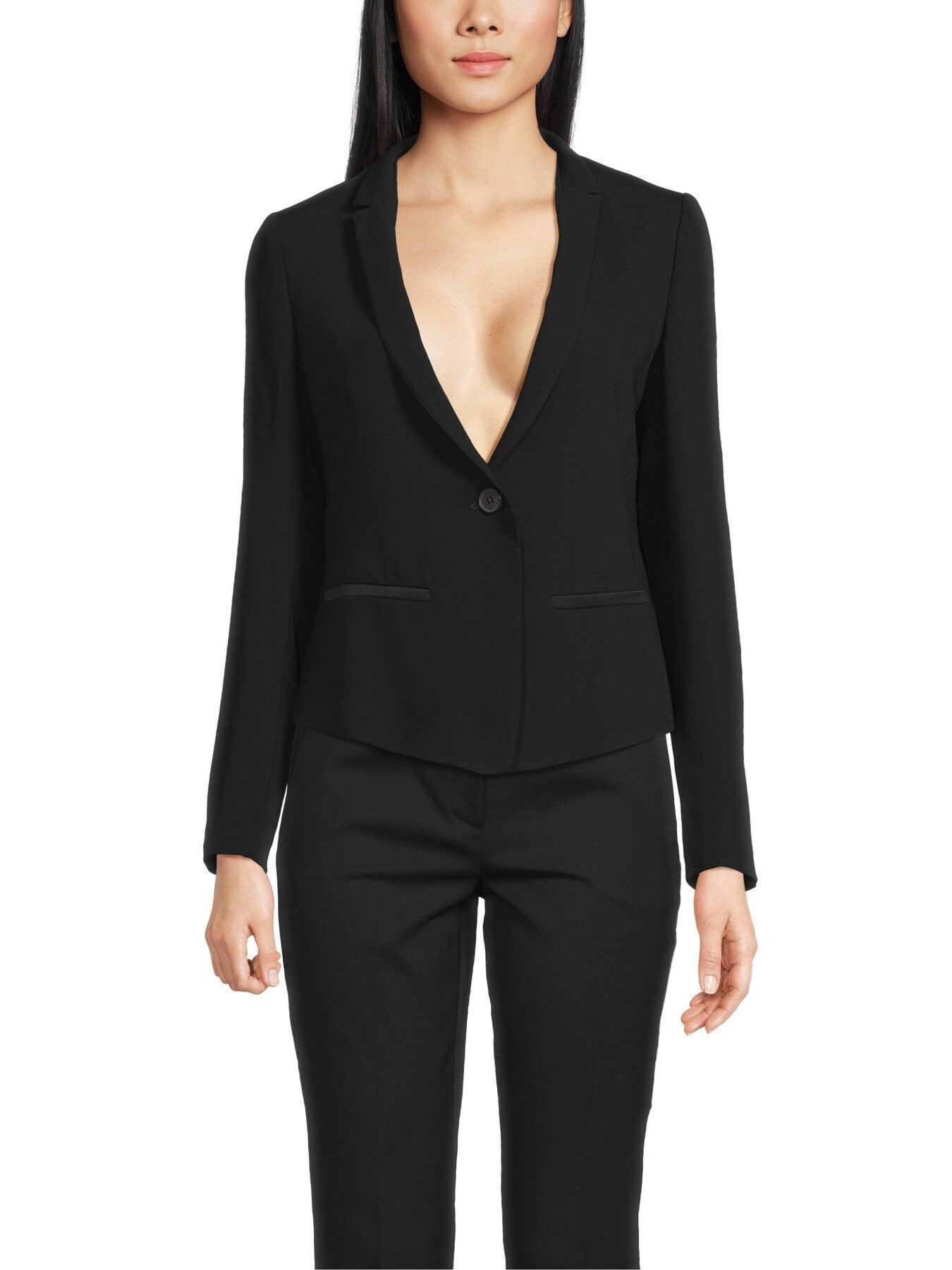 Miranda One Button Blazer