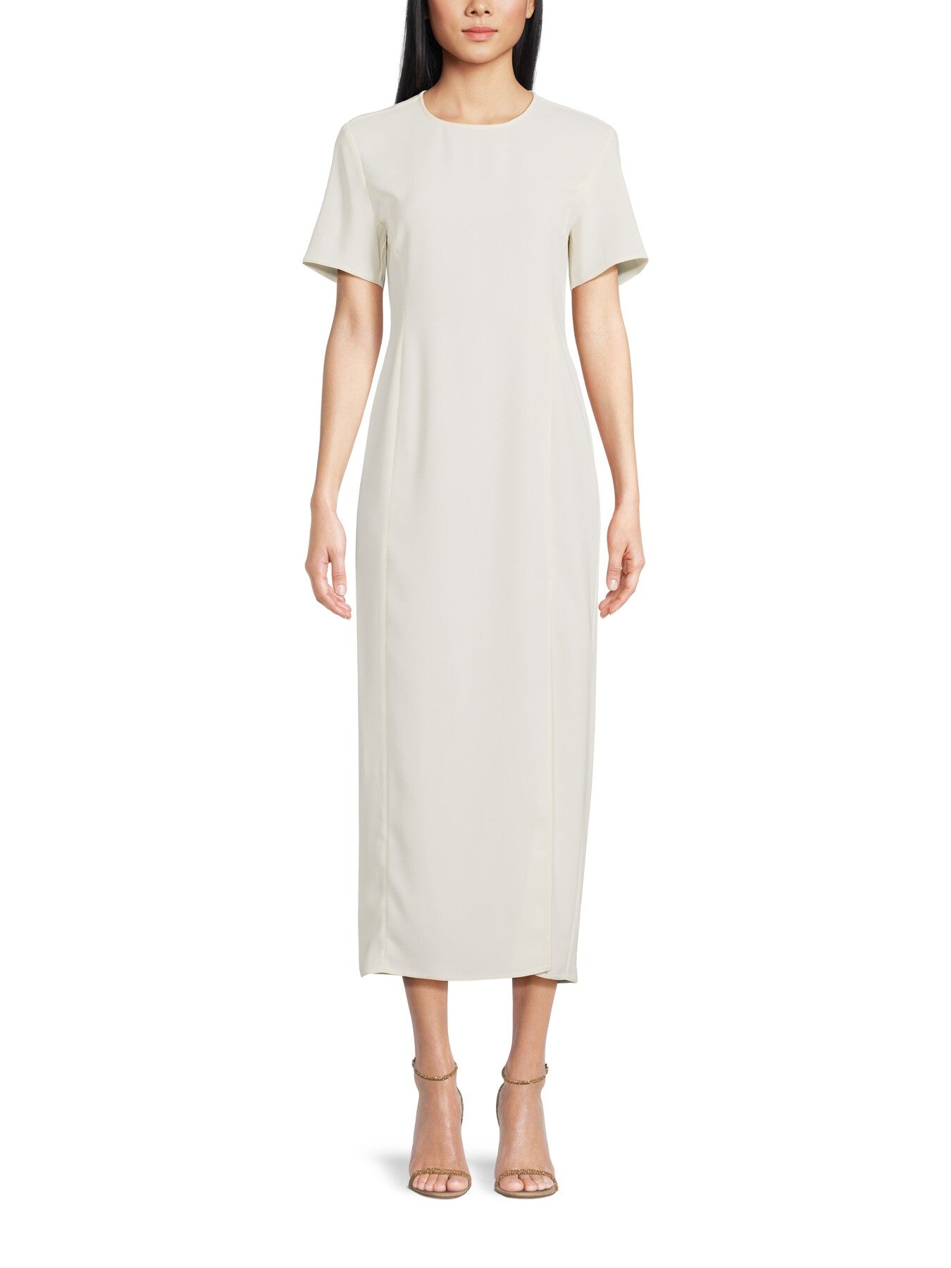 Patto Short Sleeve Midi Dress