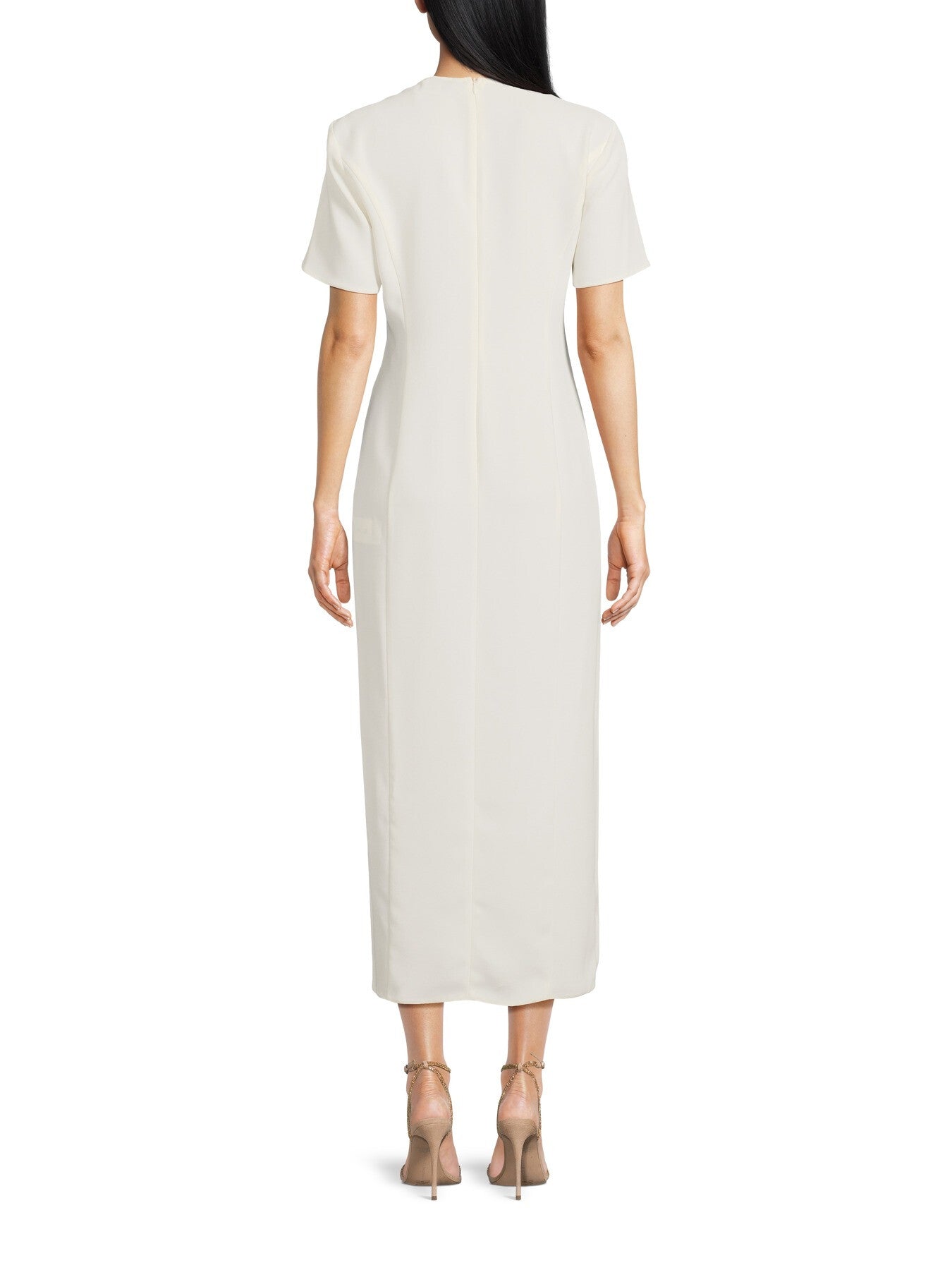 Patto Short Sleeve Midi Dress
