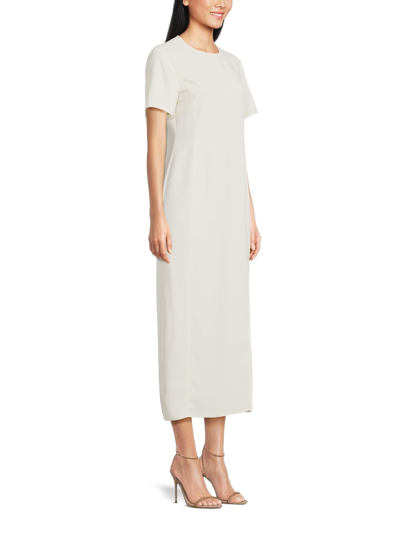 Patto Short Sleeve Midi Dress
