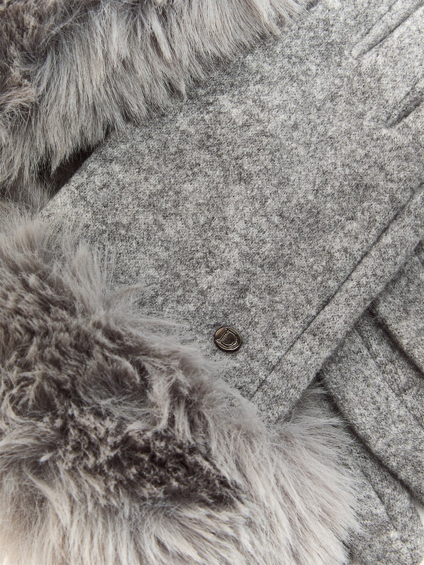 Faux Fur Cuff Gloves