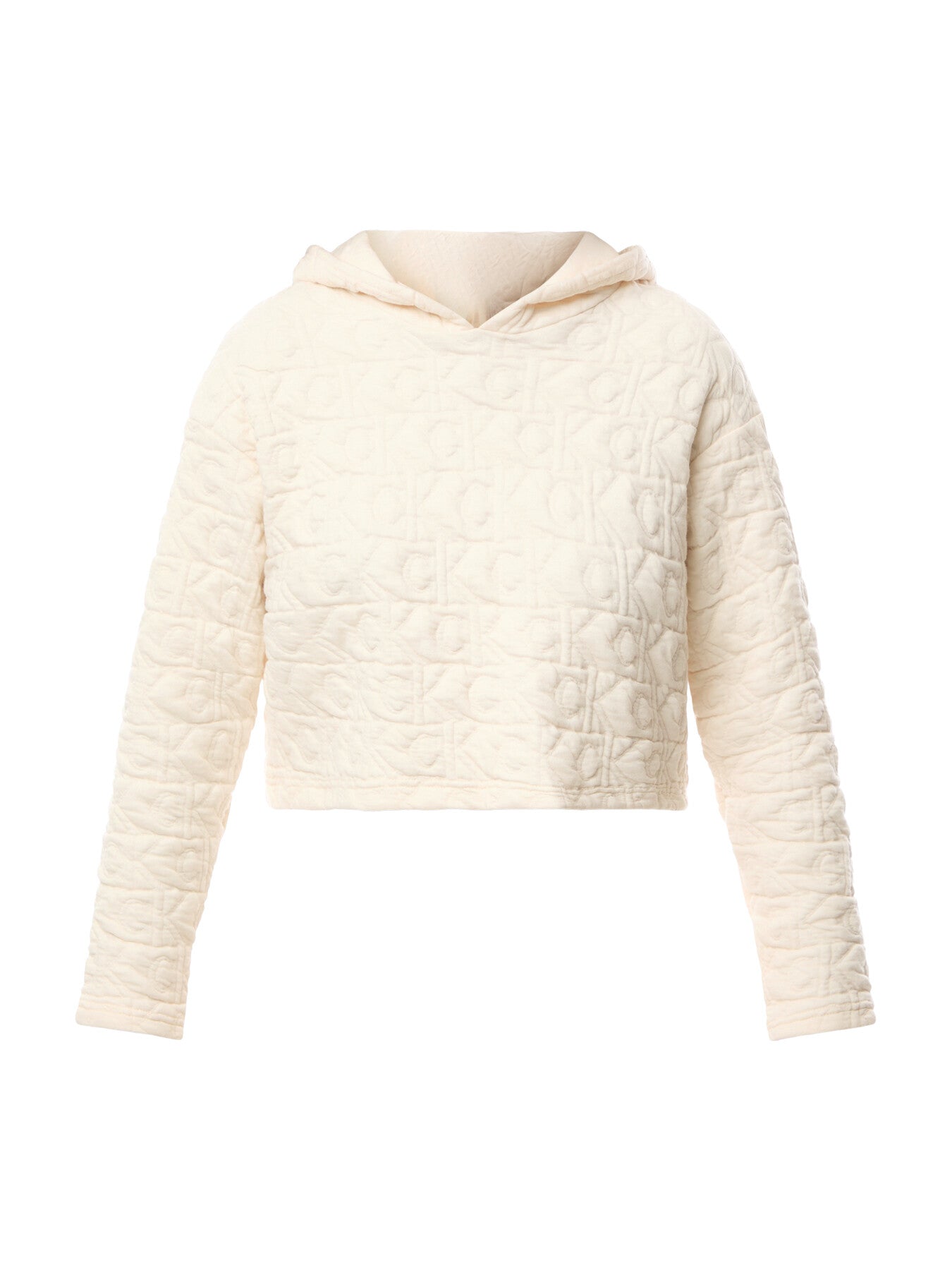 Modern Terry Quilted Hoodie