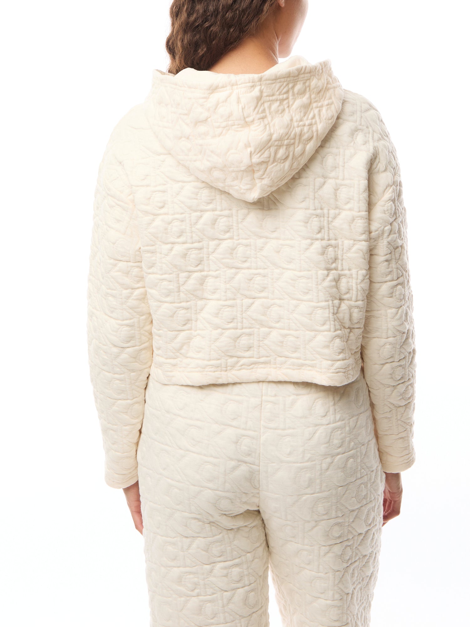 Modern Terry Quilted Hoodie