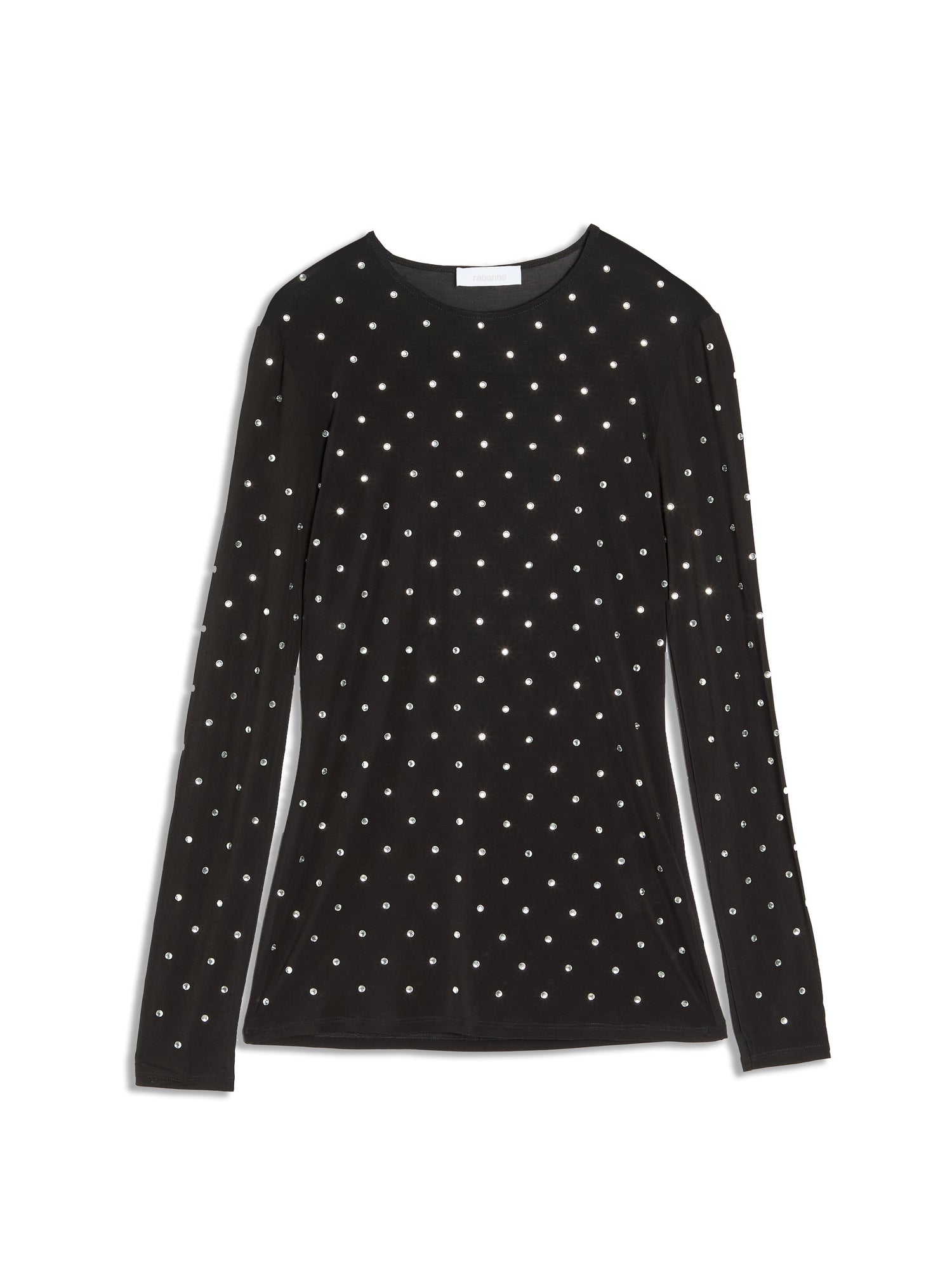 Embellished Jersey Top