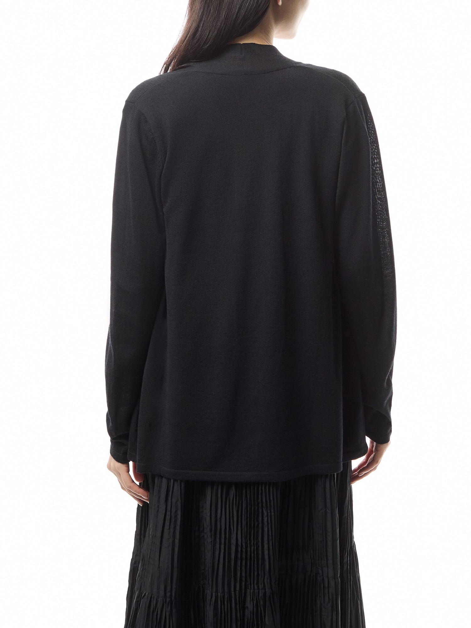 Merino Wool Long Cardigan