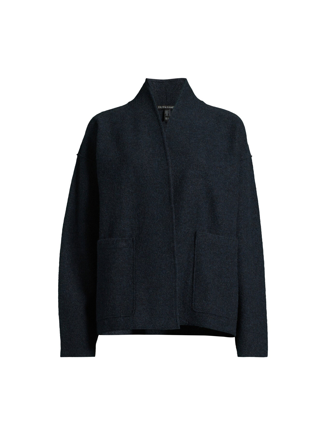 High Collar Jacket with Pockets
