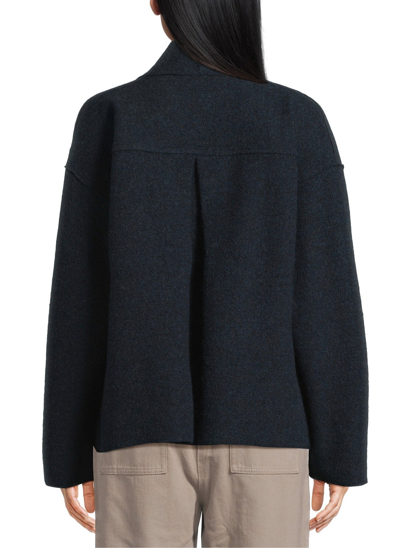 High Collar Jacket with Pockets