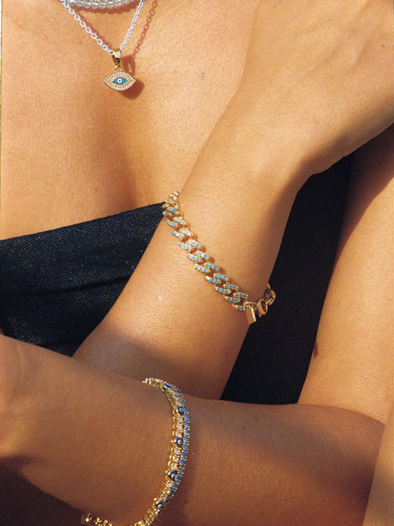 Serena x Evil Eye Bracelet