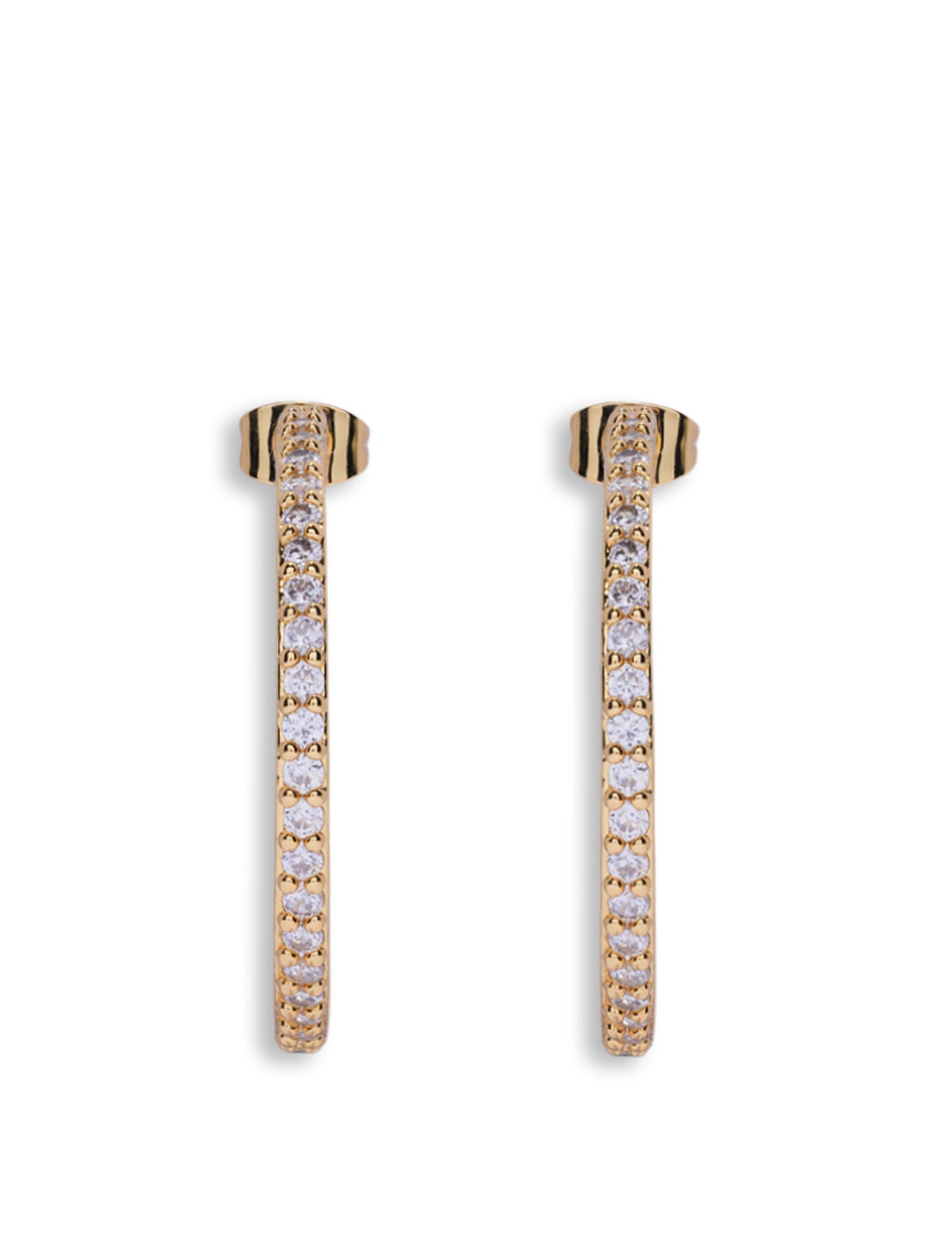 Serena Rainbow Hoop Earrings