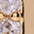 18k Gold Plated/Clear