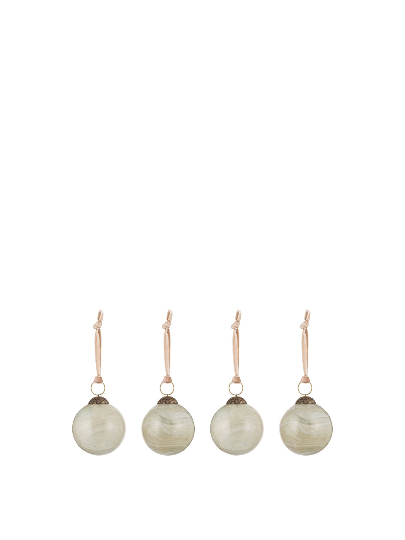 Oja Baubles Natural Set of 4