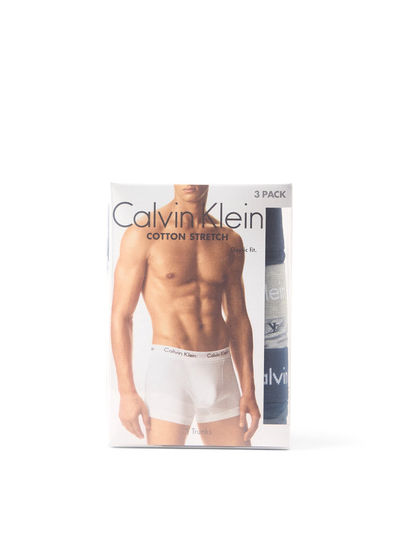 Three Pack Cotton Stretch Trunks