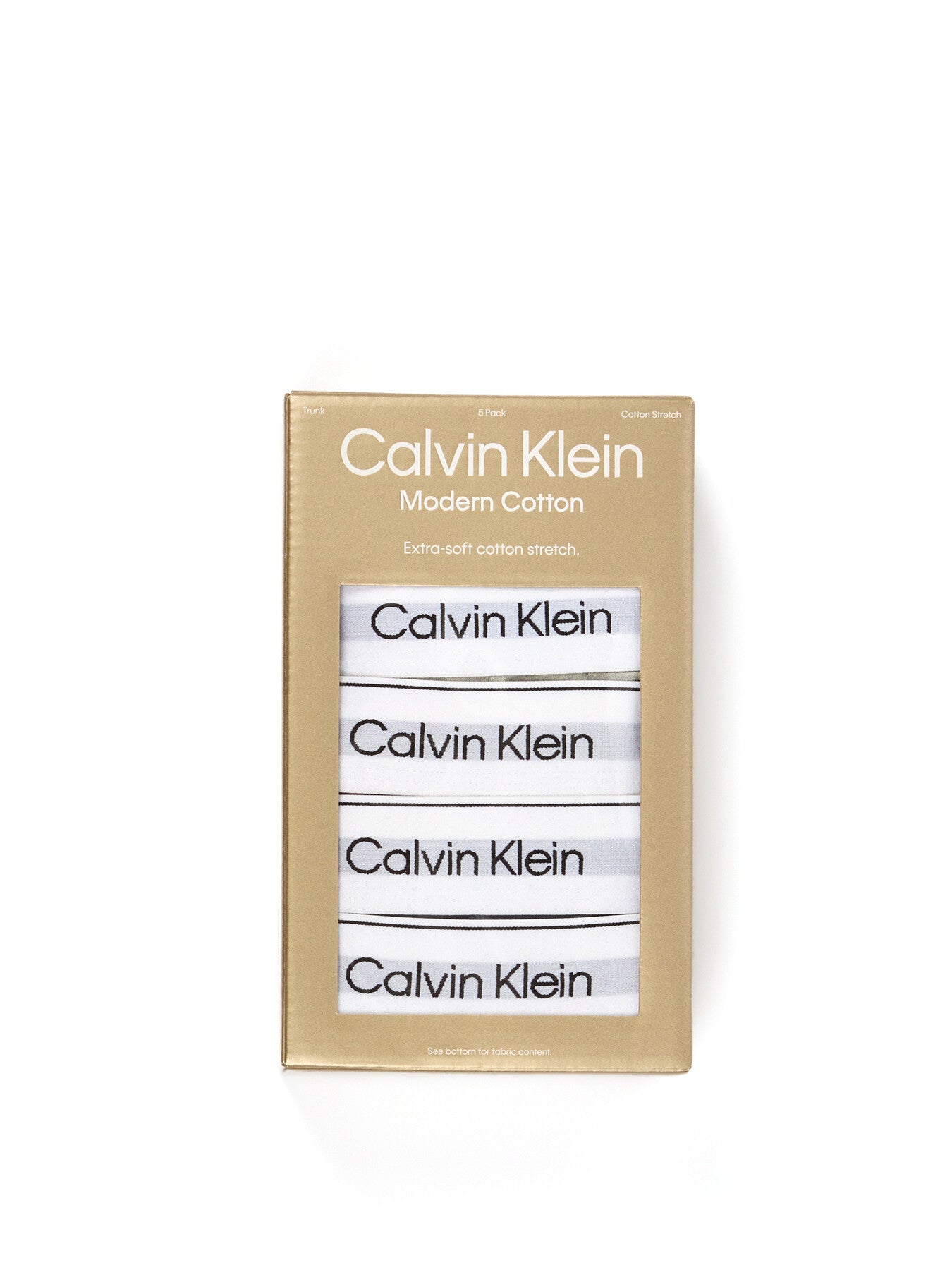Five Pack Modern Cotton Holiday Trunks