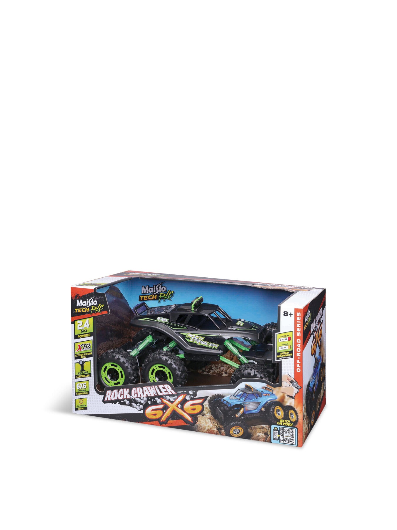 Rc Rock Crawler 6x6 - 2.4ghz