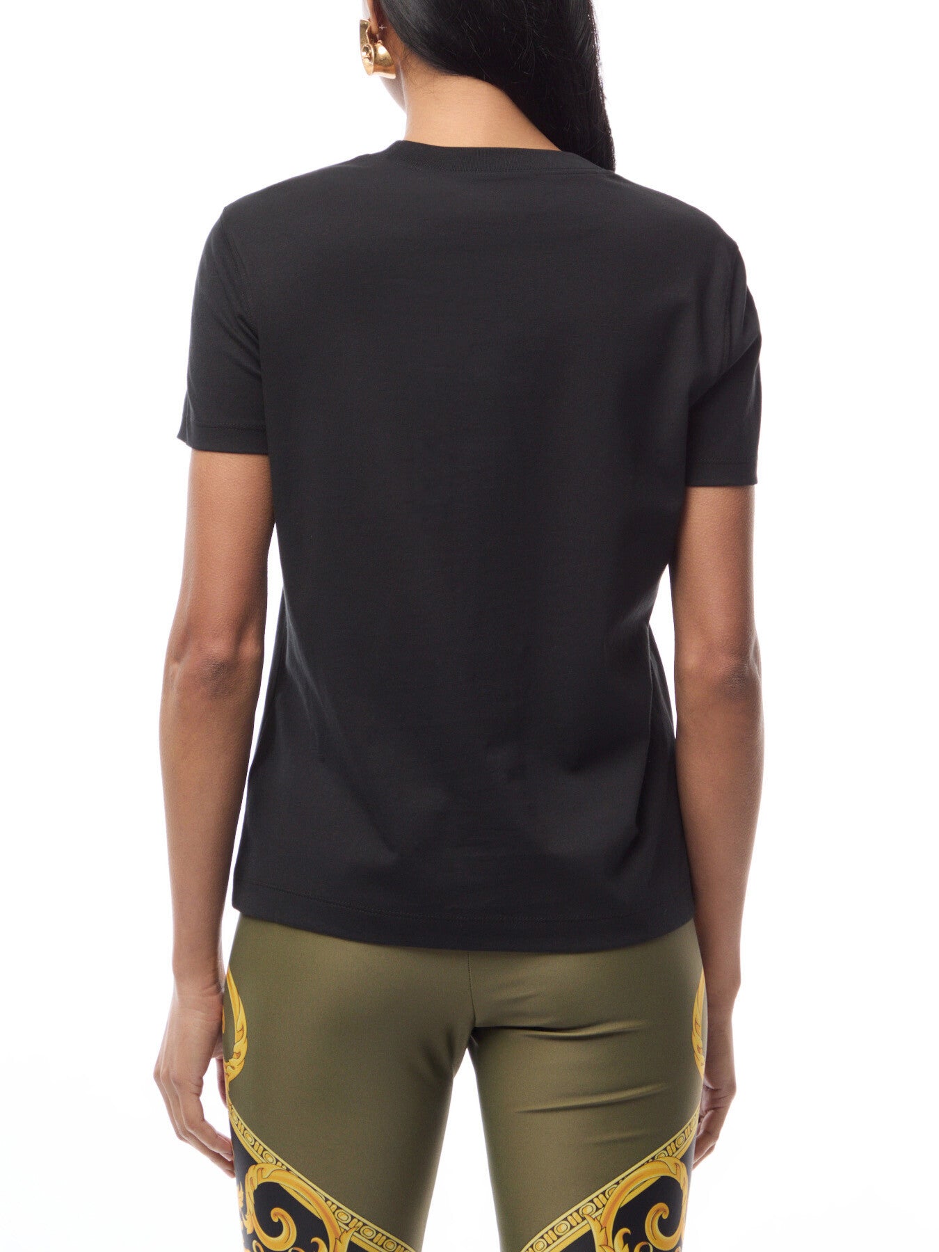 Black Institutional Logo T-Shirt