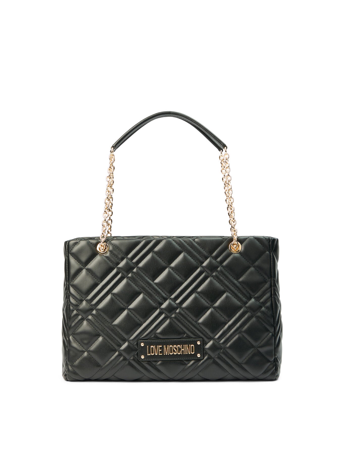 Quilted Shoulder Tote