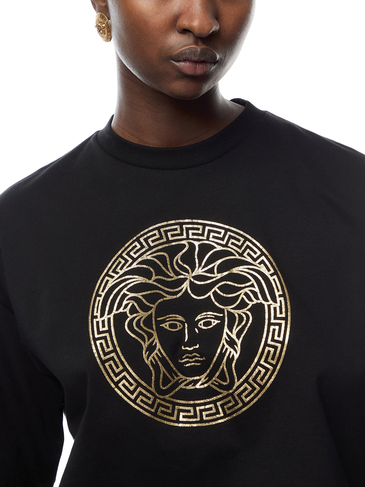 Medusa Logo Print T-Shirt
