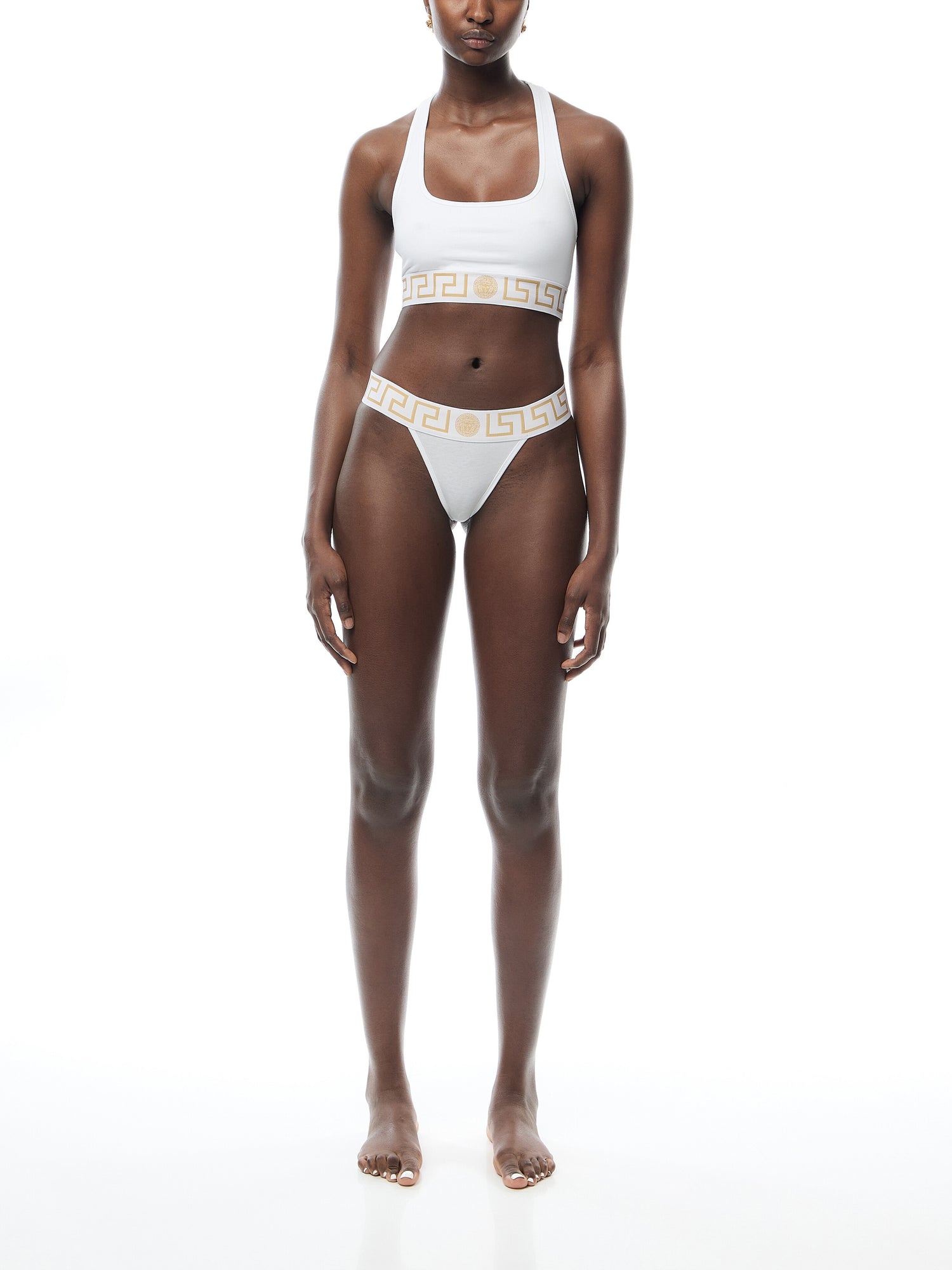 Jersey Logo Bra Top