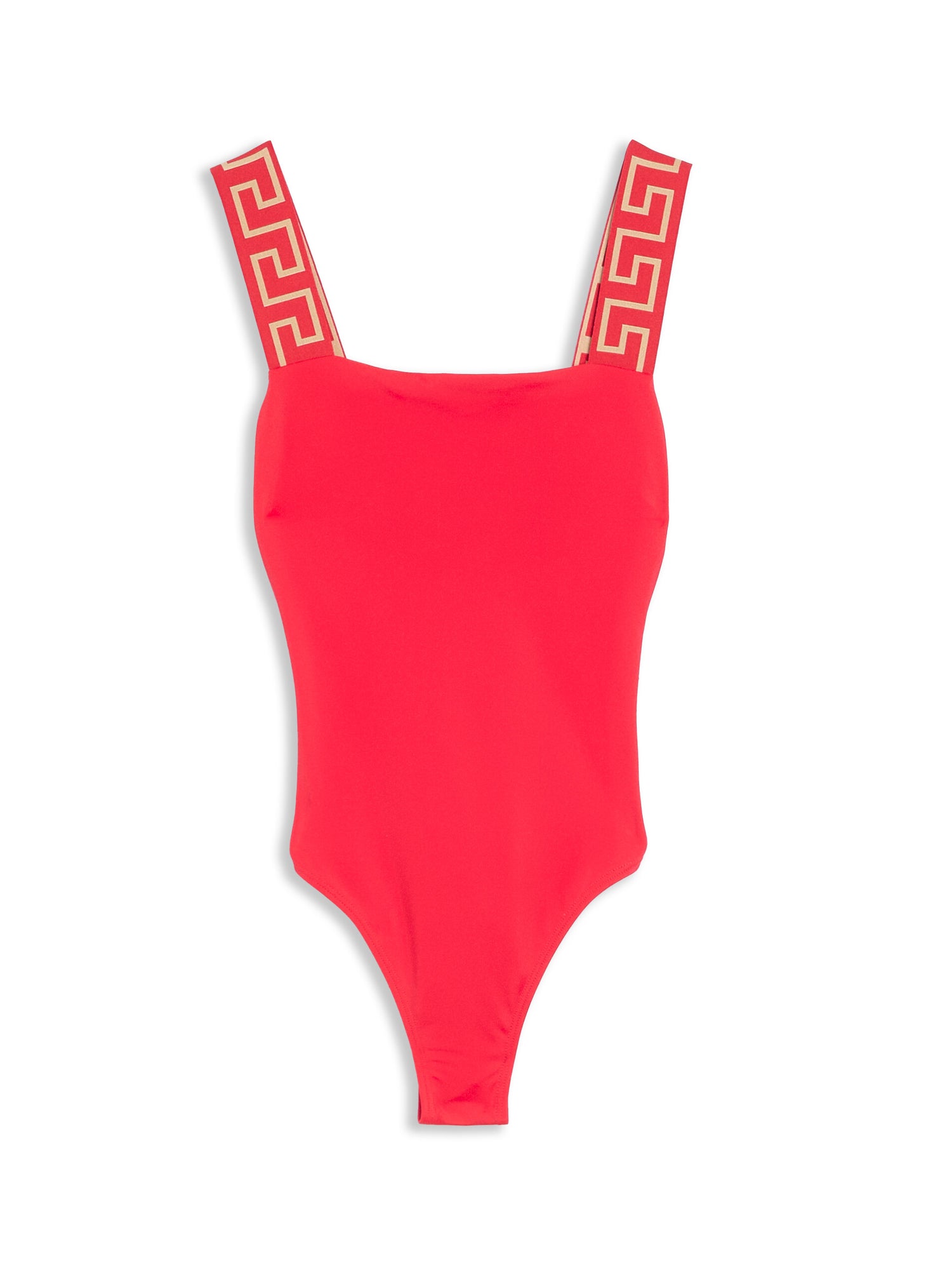 One Piece Logo Cutout Swimsuit