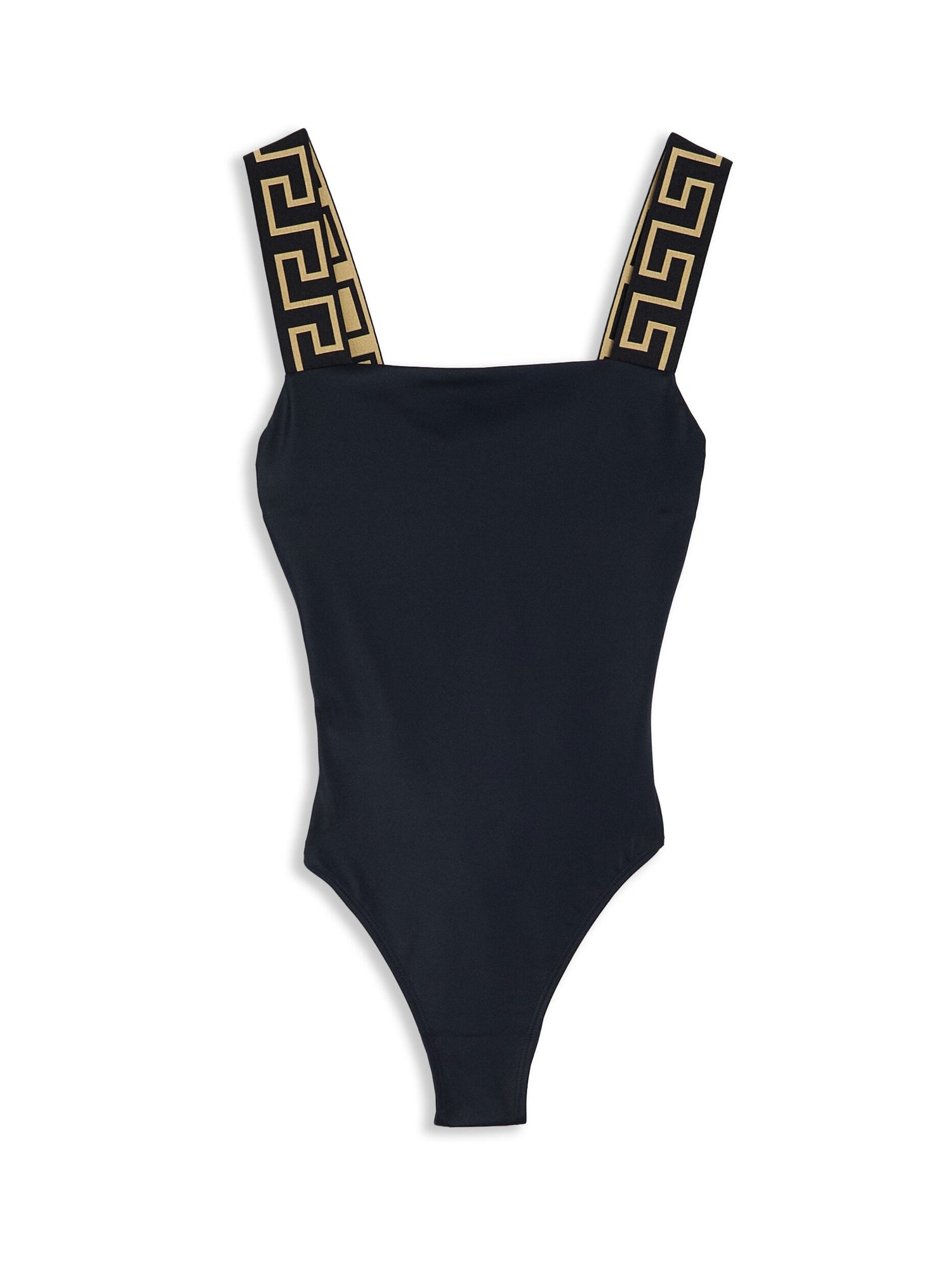 One Piece Logo Cutout Swimsuit