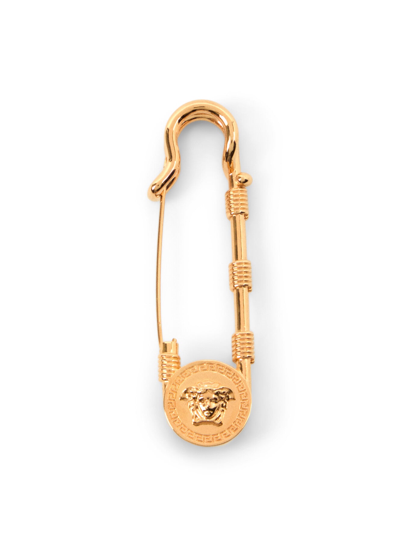 Medusa Safety Pin Brooch