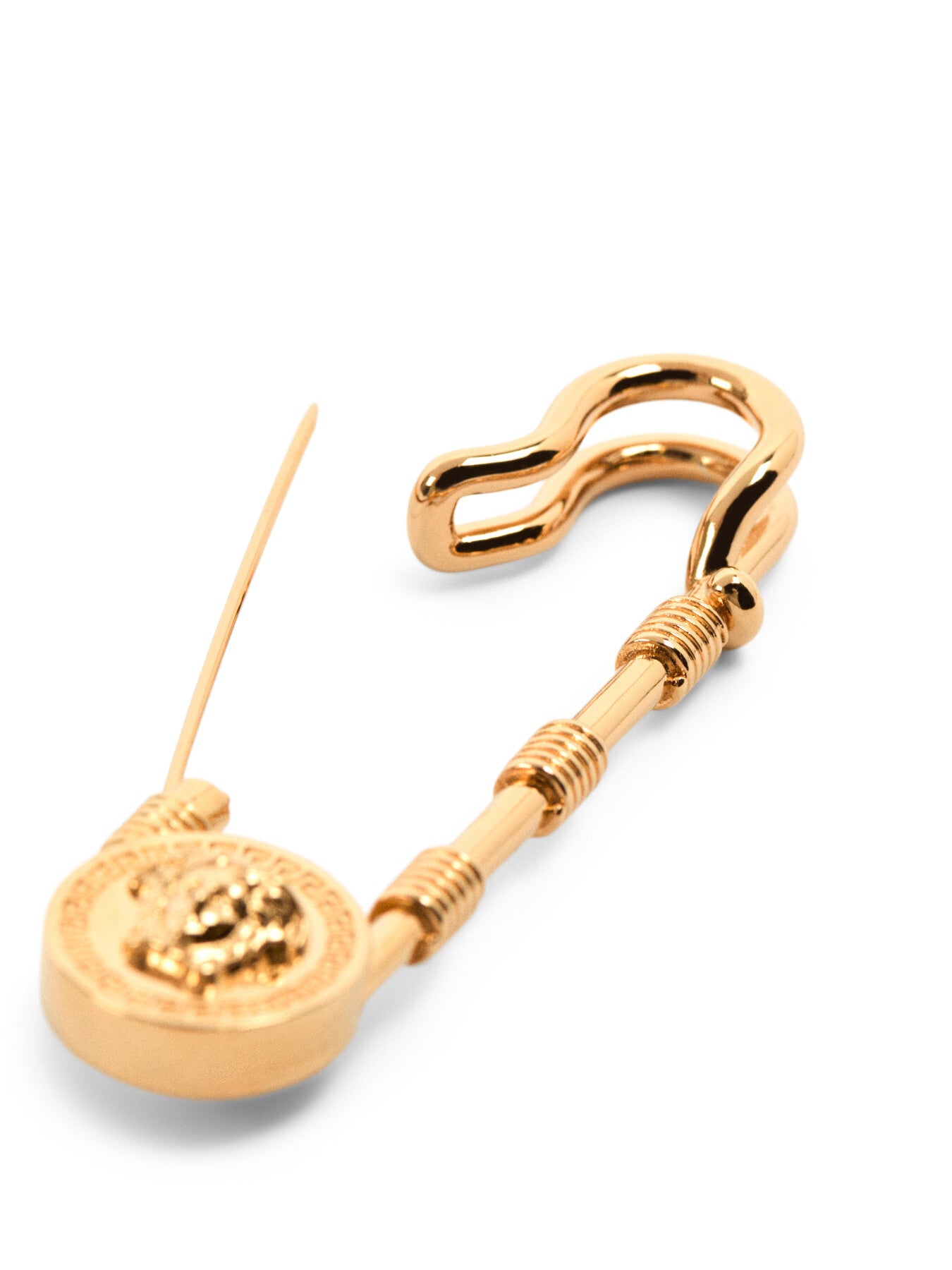 Medusa Safety Pin Brooch