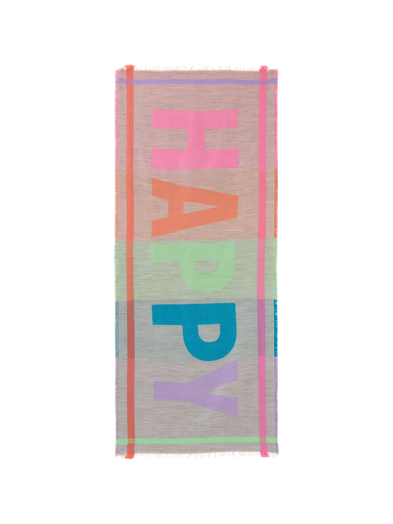 Happy Print Scarf