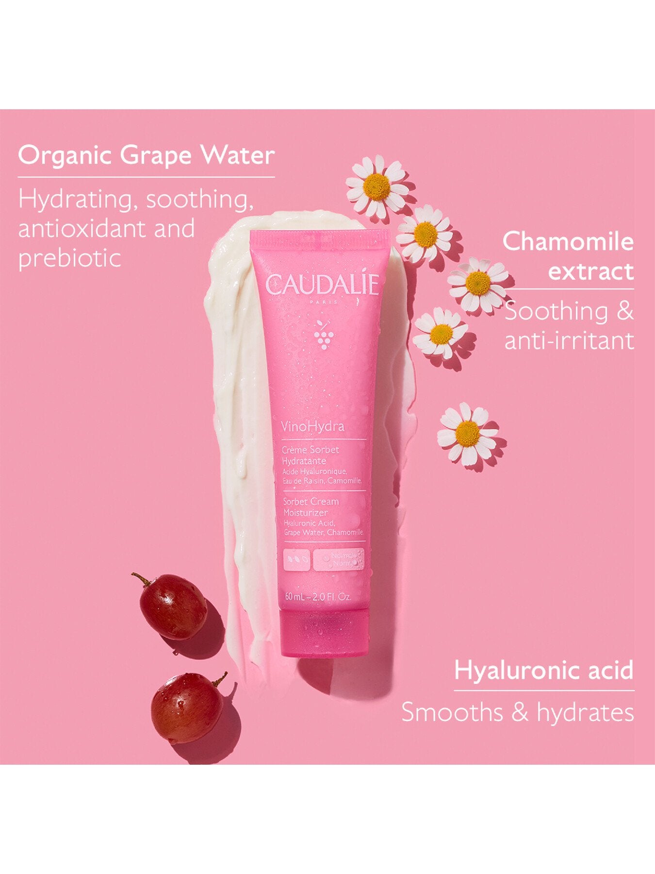 VinoHydra Sorbet Cream Moisturizer 60ml