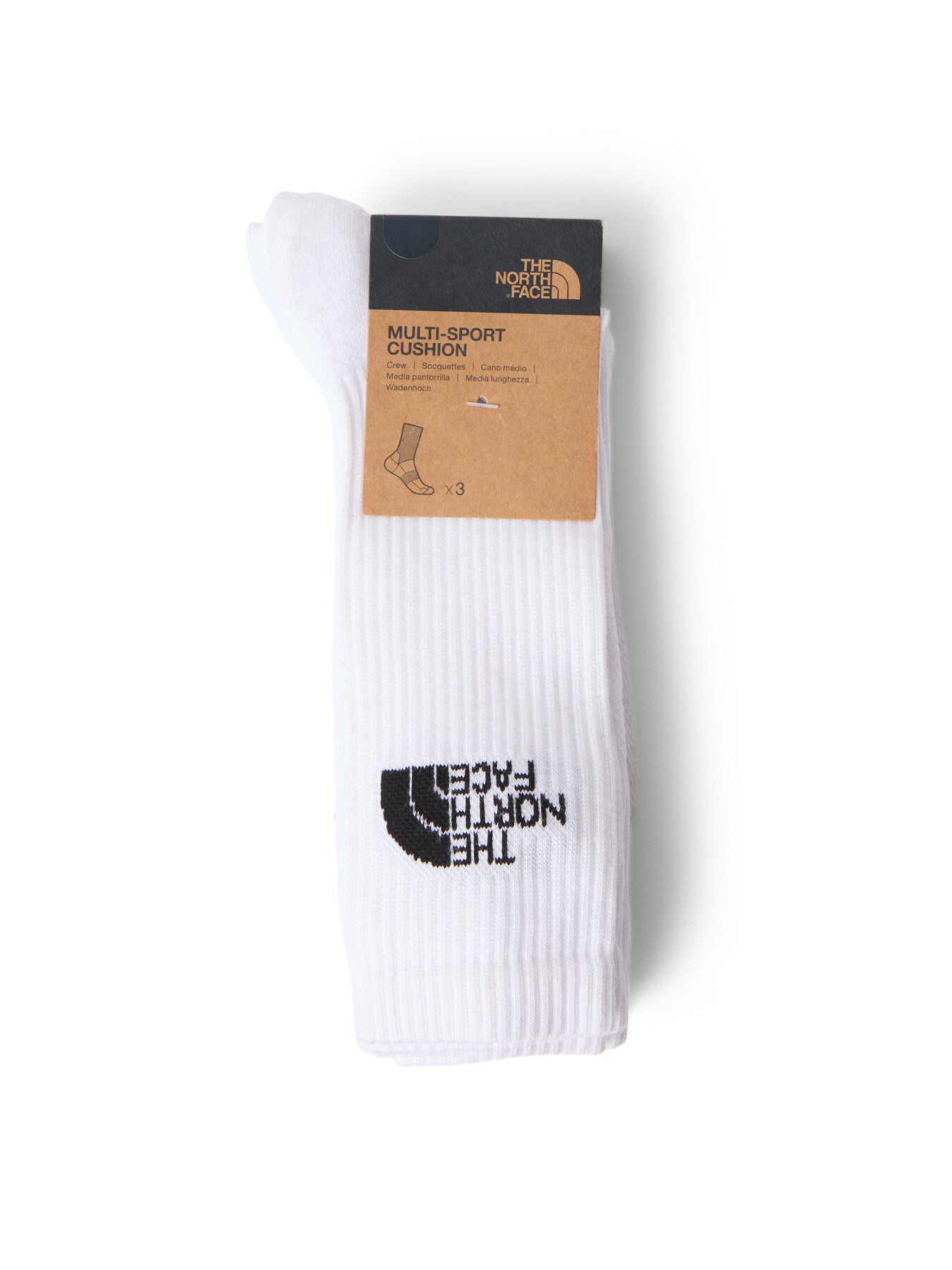 Three Pack Multi Sport Cushion Crew Socks