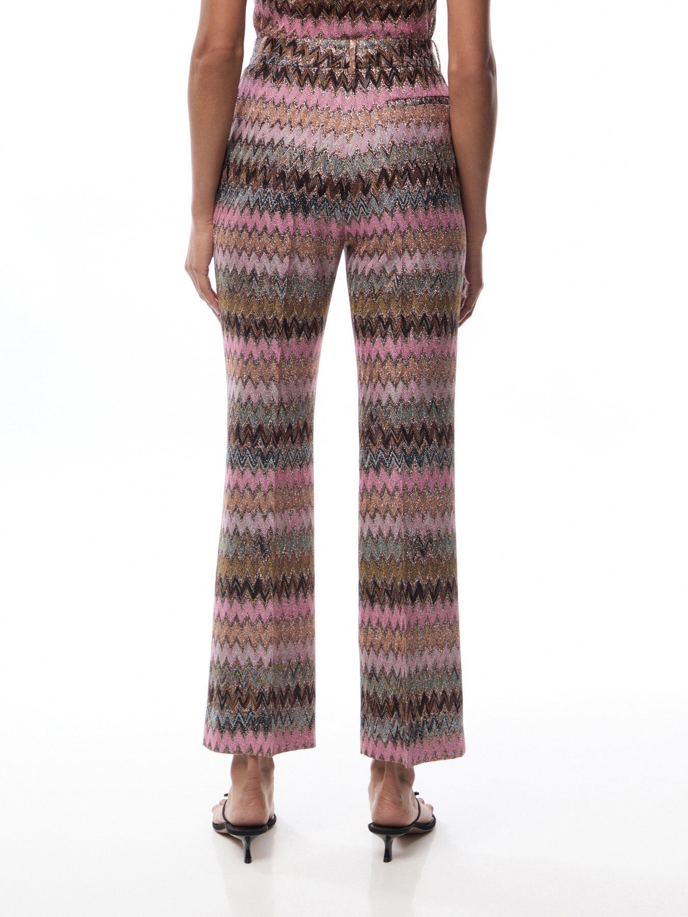 Sequin Ribbed Trousers