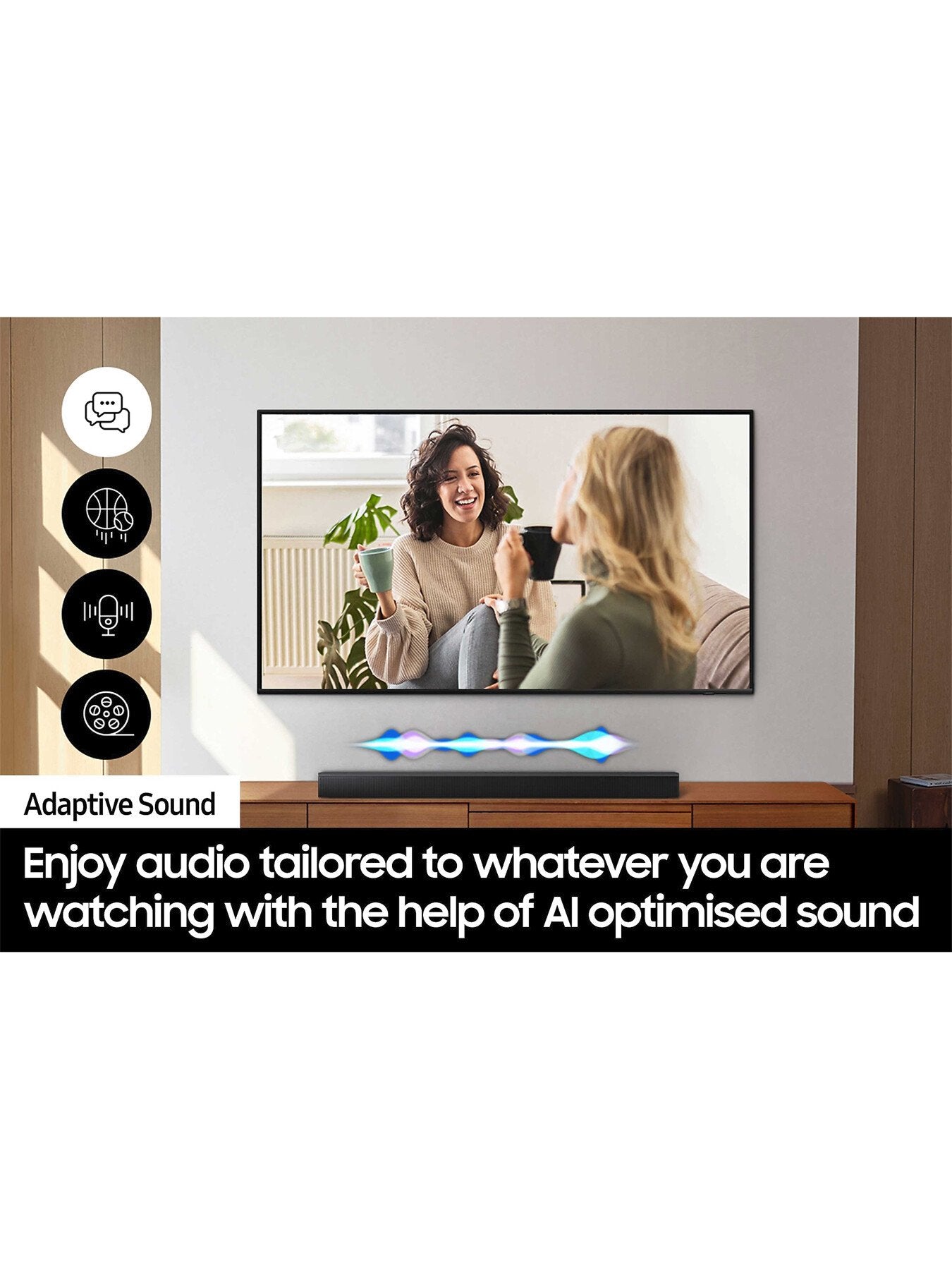 HW-B650D 3.1ch 370W Soundbar with Wireless Subwoofer DTS VirtualX