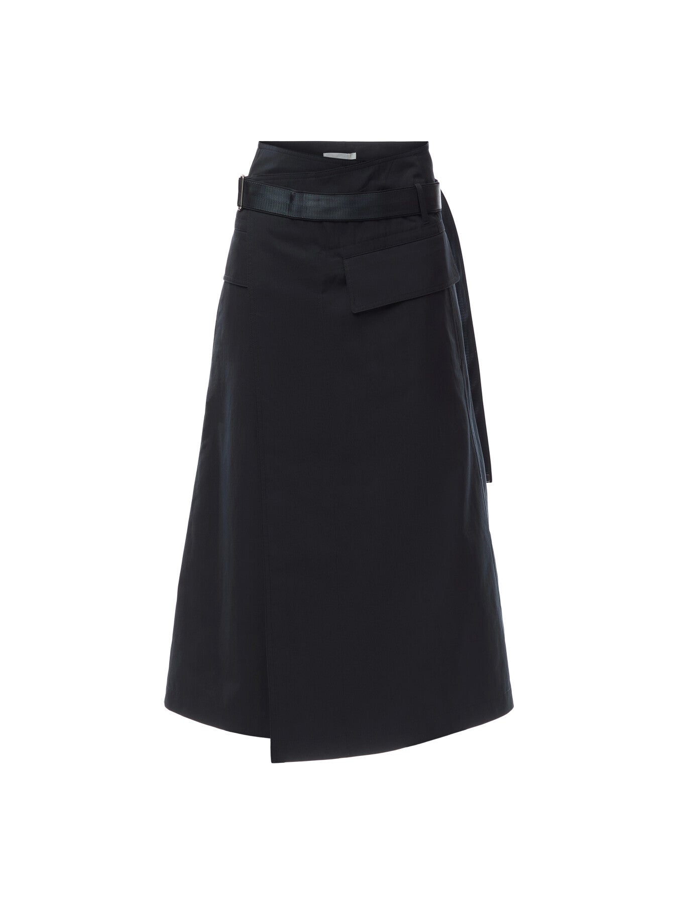 Trench Wrap Skirt