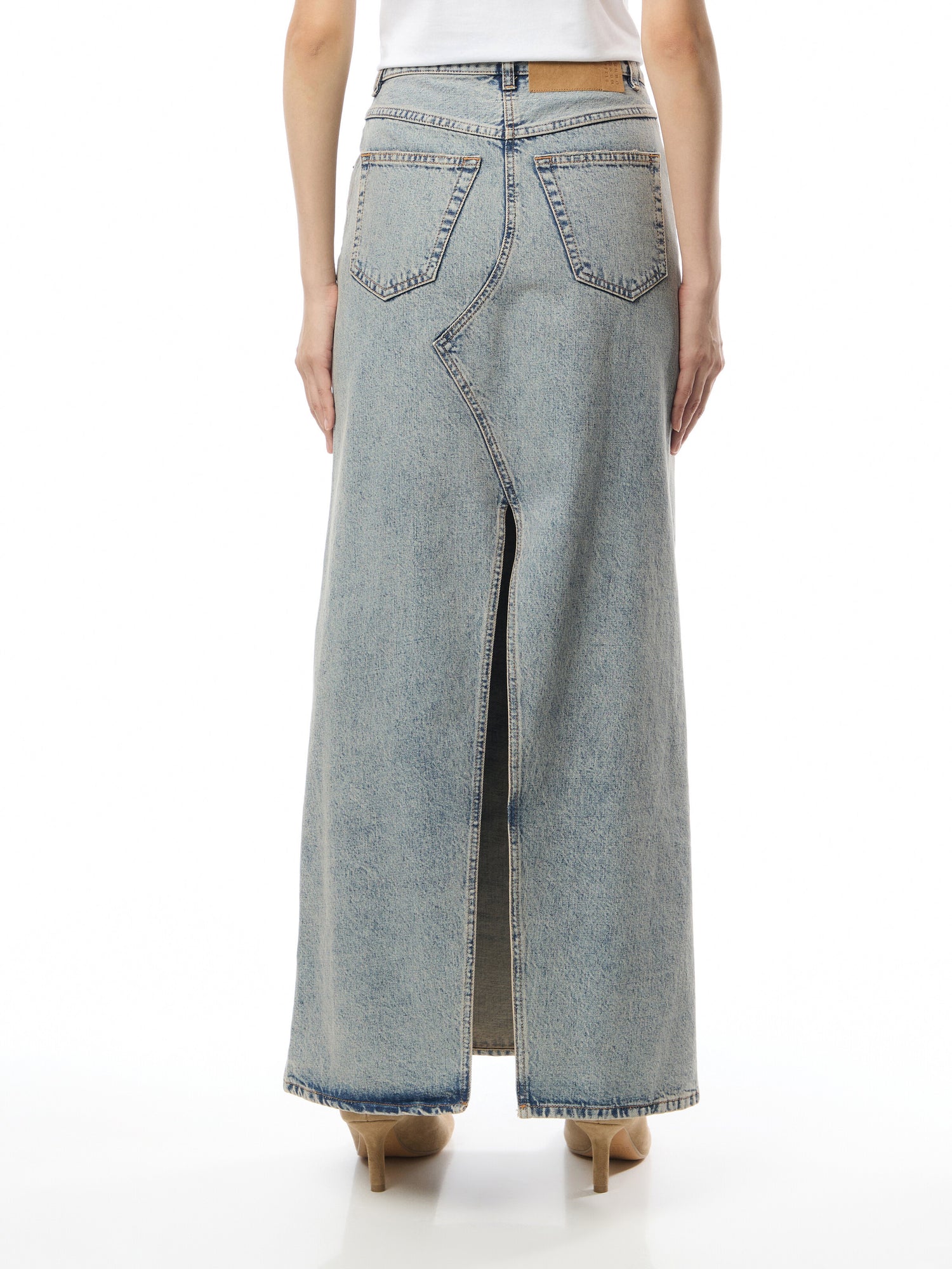 Maxi Denim Skirt