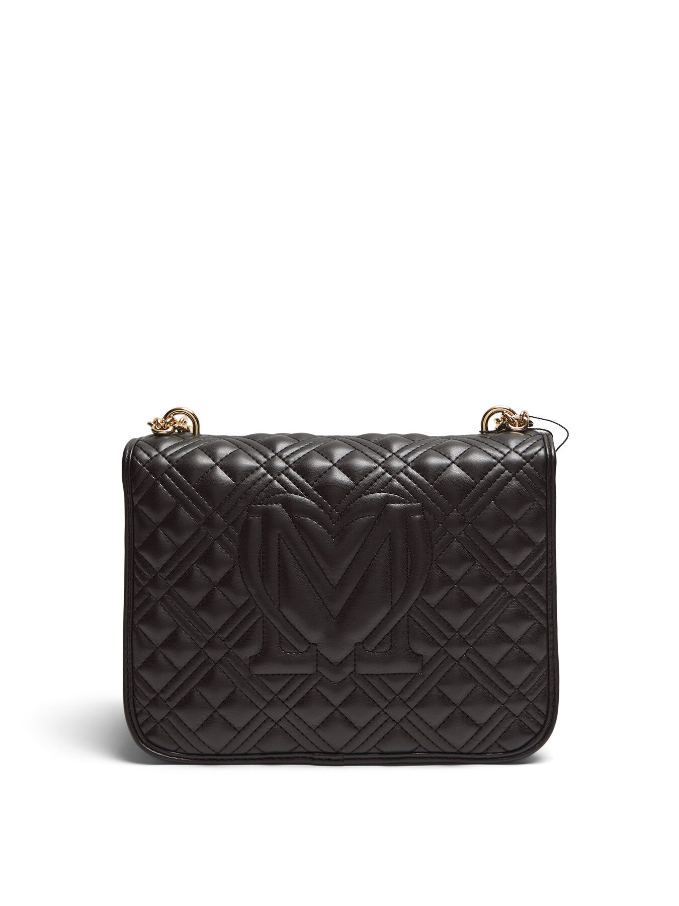 Quilted Shoulder Bag with Chain Strap
