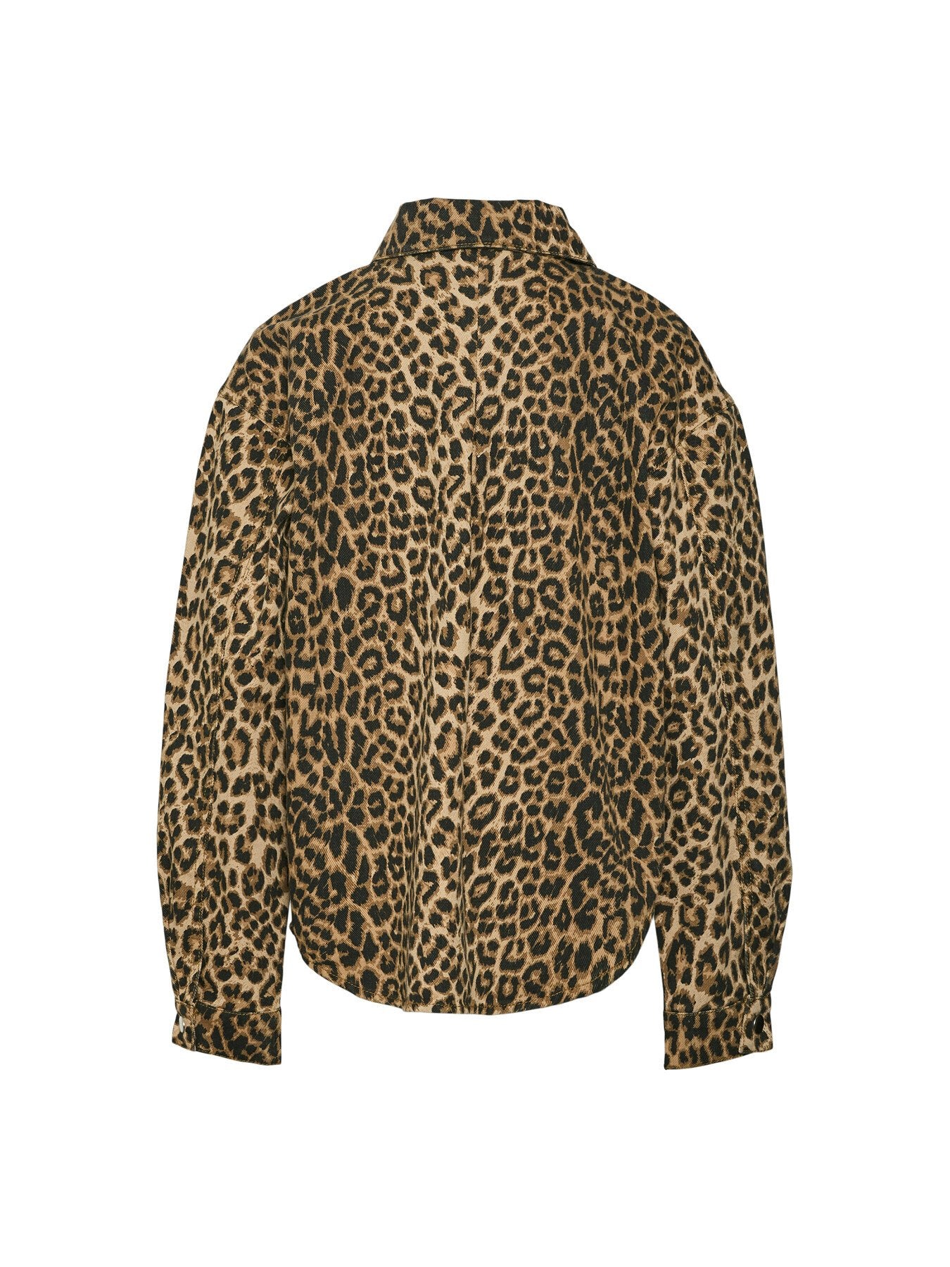 Tullah Leopard Denim Jacket
