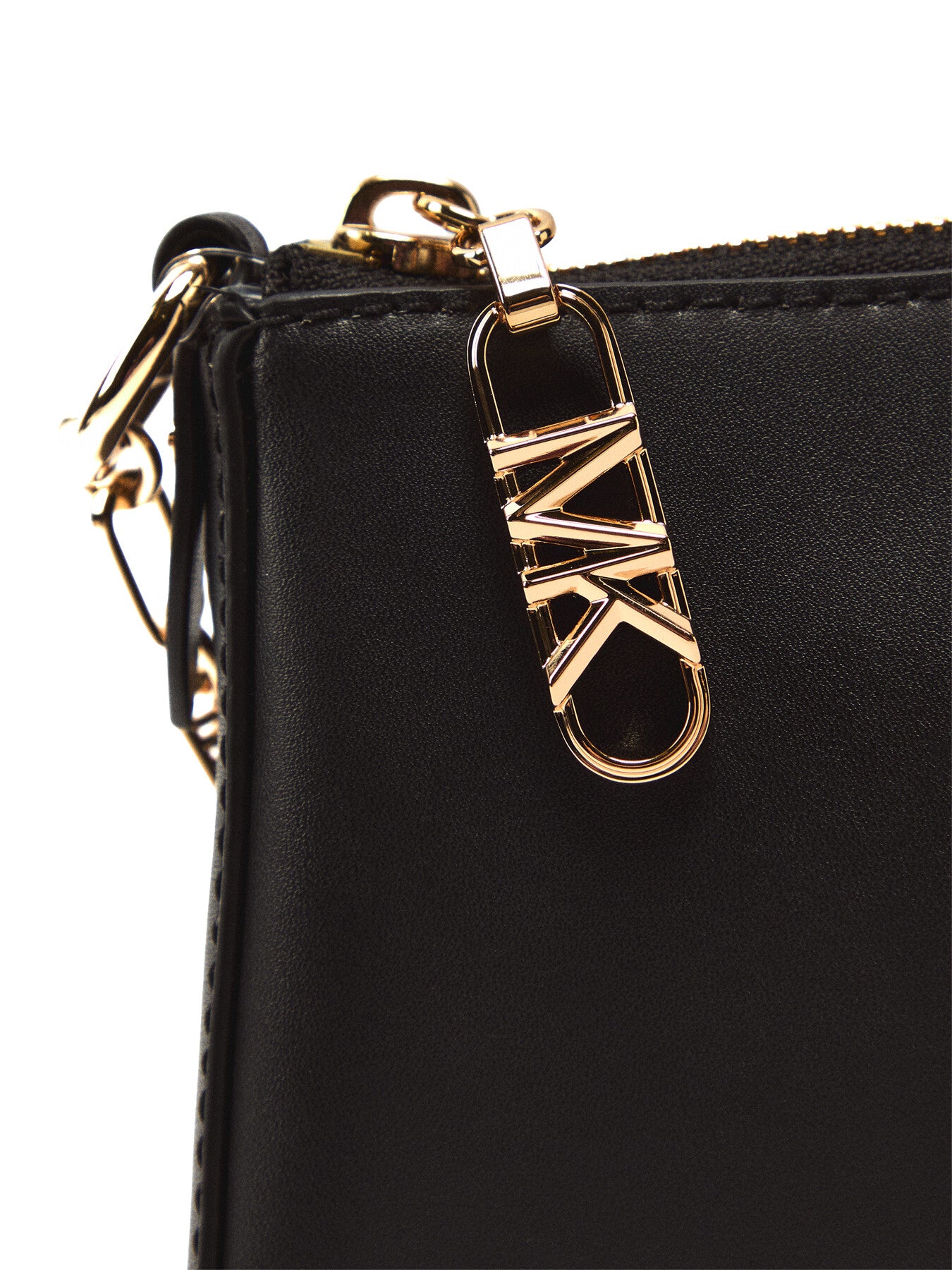 Empire Medium Leather Chain-Link Pochette