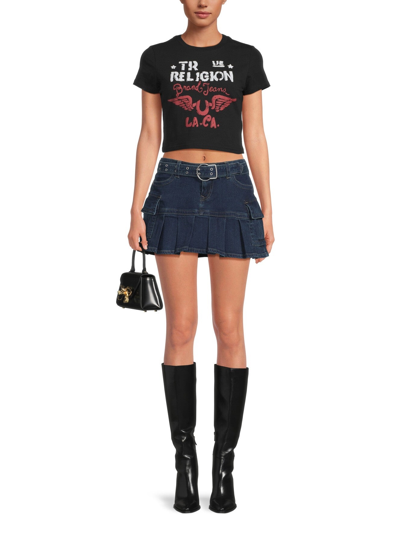 Heritage Logo Cropped T-Shirt