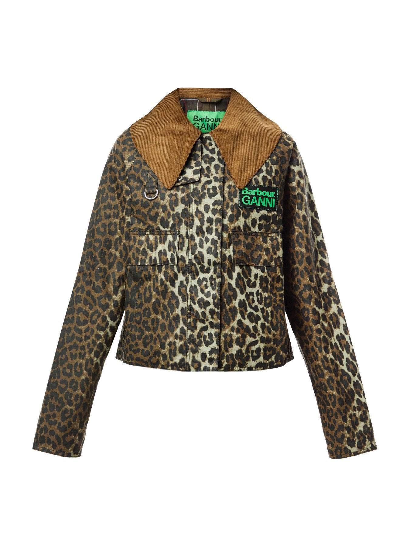 Barbour x GANNI Printed Wax Anorak Smock