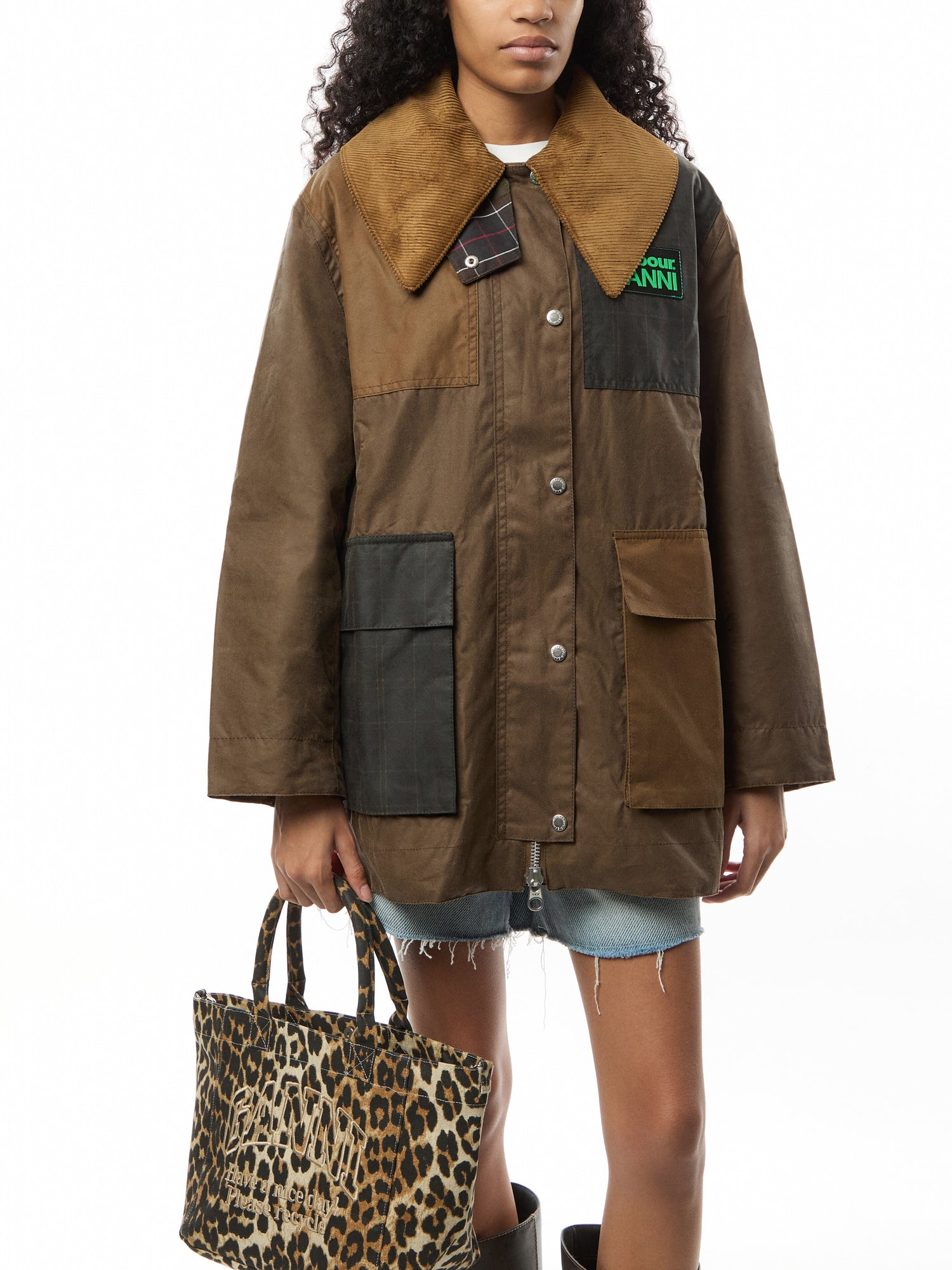 Barbour x GANNI Wax Duffle