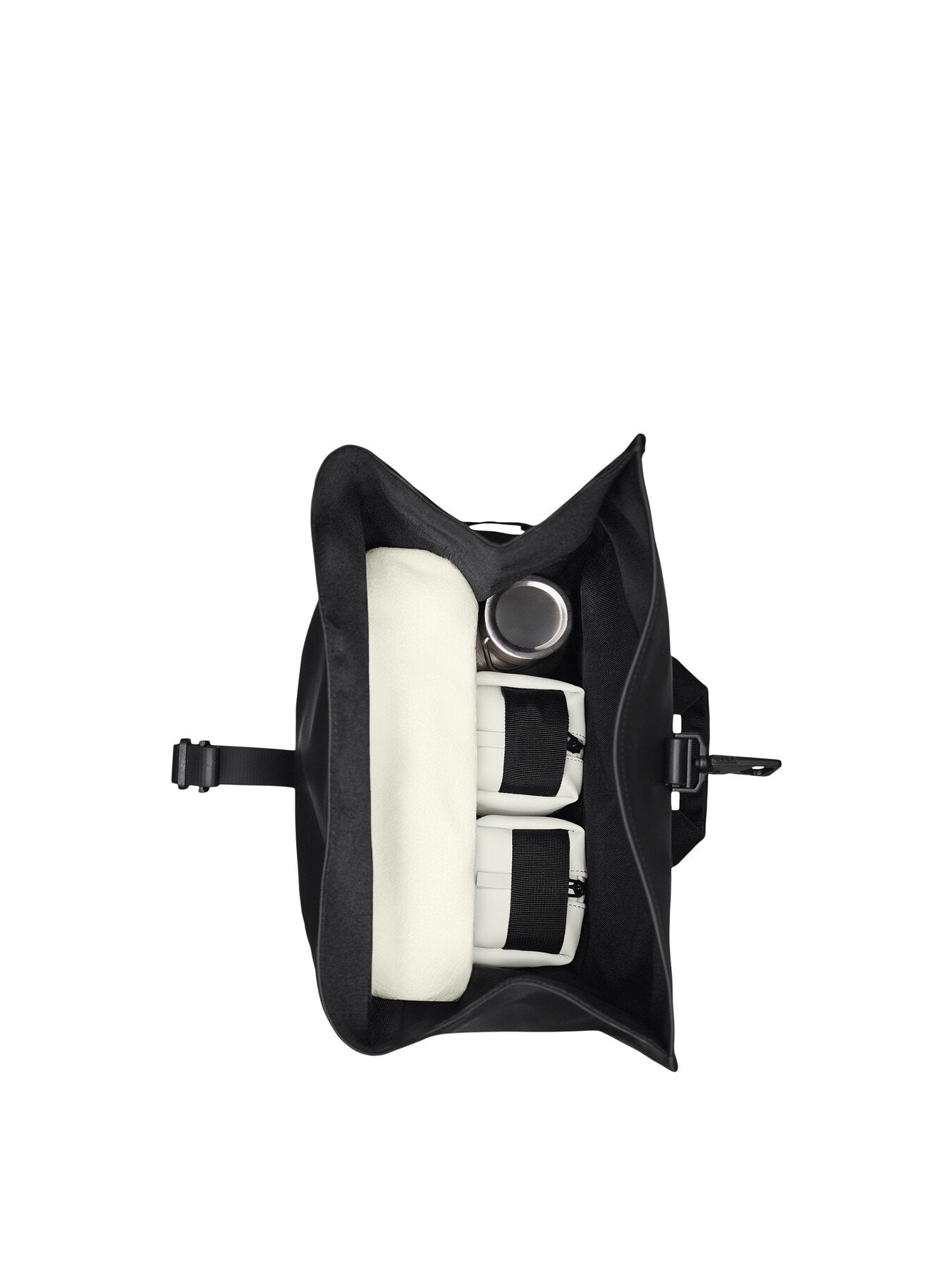 Rolltop Rucksack Large W3 Black