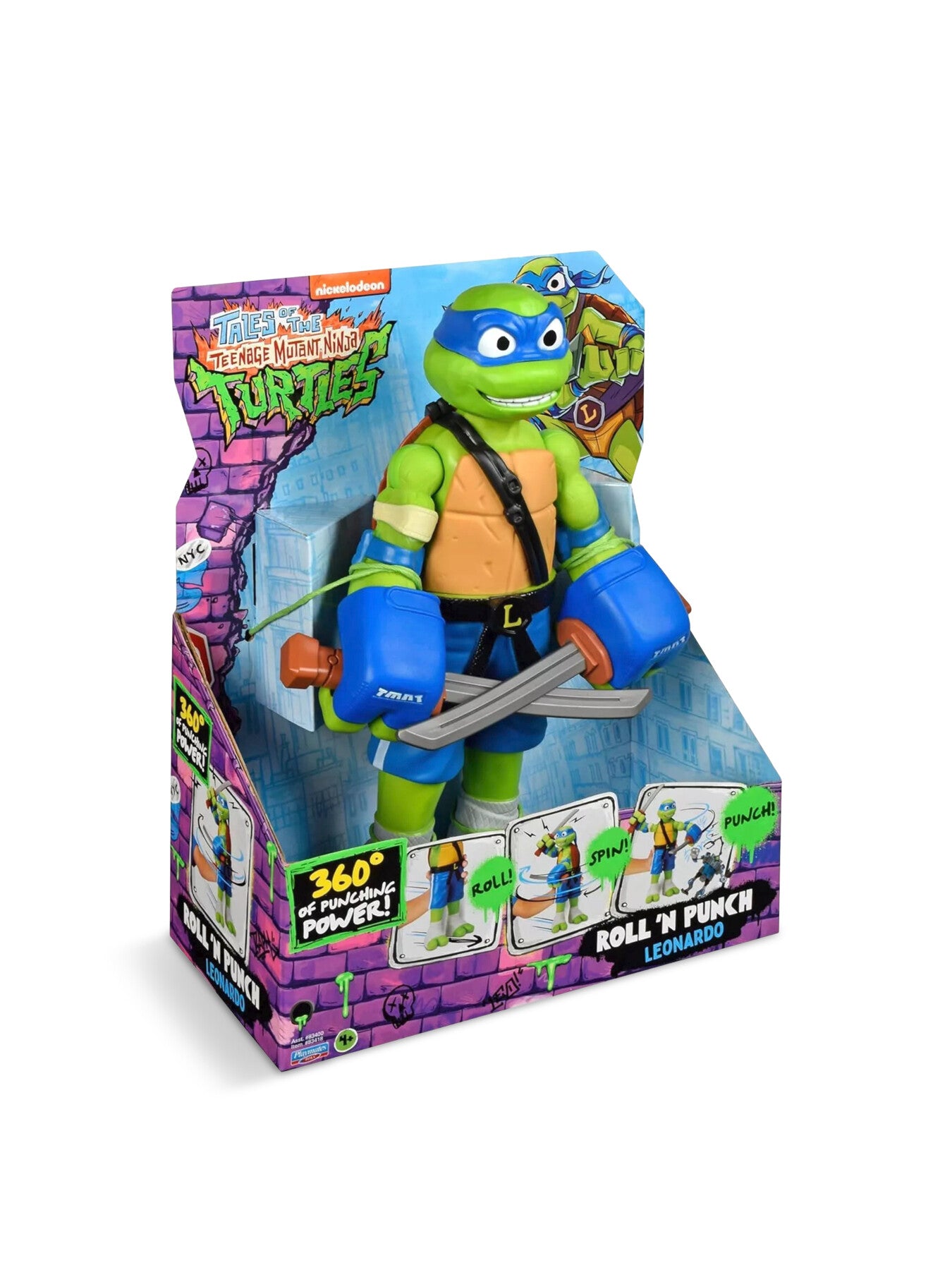 Teenage Mutant Ninja Turtles Giant Roll And Punch Leonardo