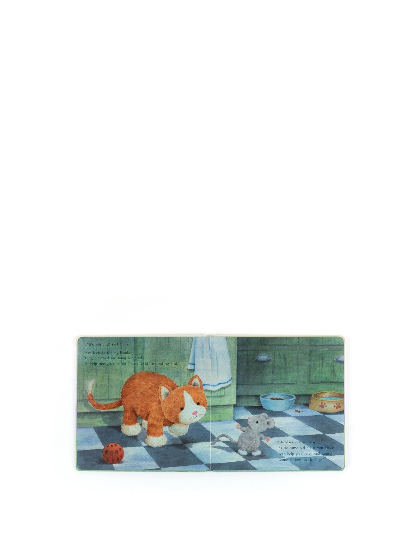 Ginger, the Courageous Kitten Book