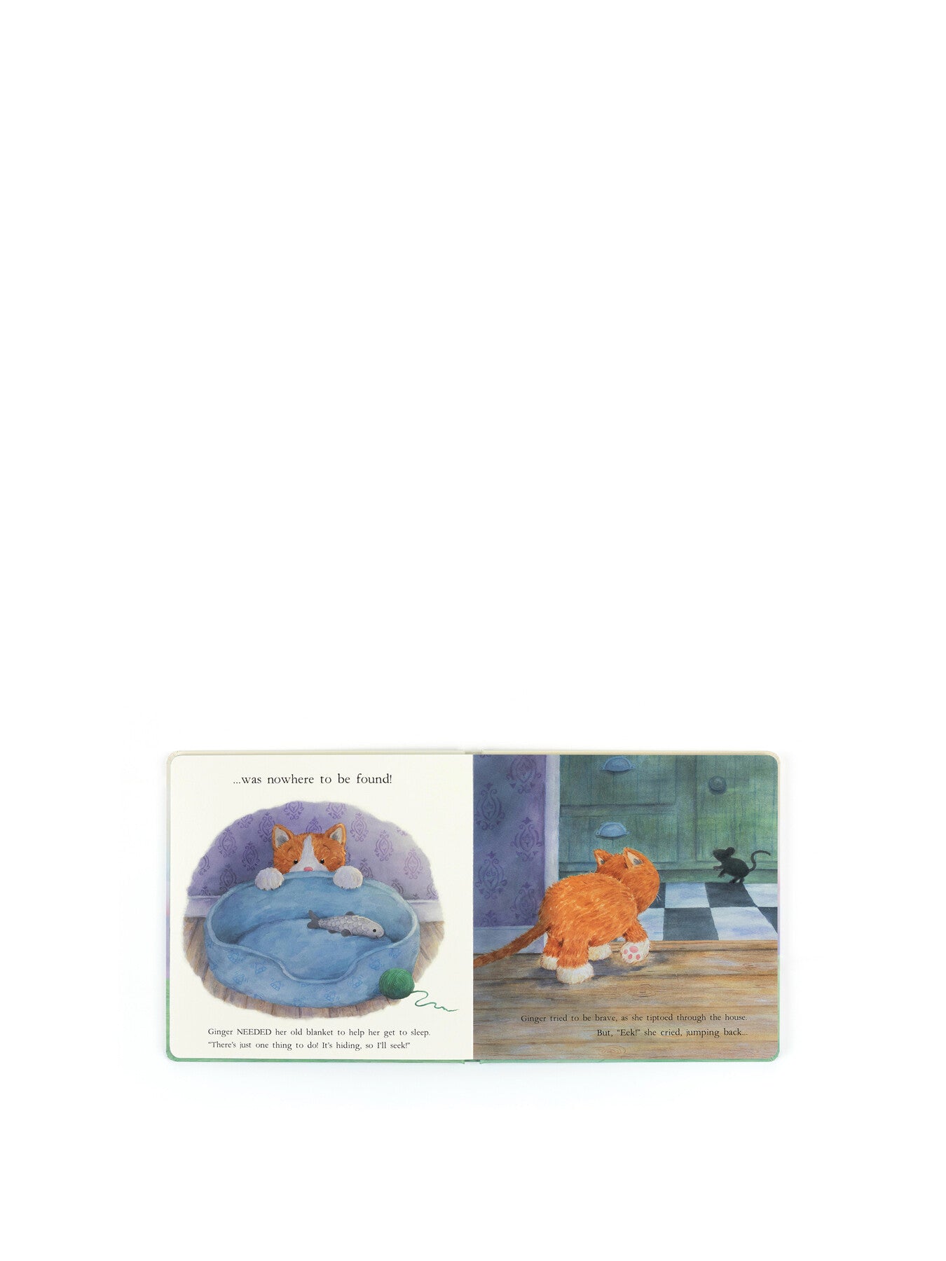 Ginger, the Courageous Kitten Book